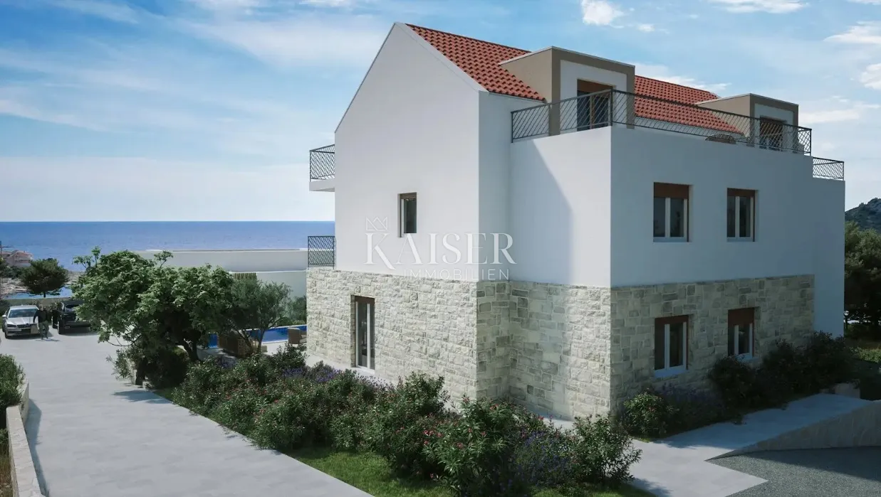 šibenik, stivašnica- moderan stan sa terasom i pogledom na more - slika 10