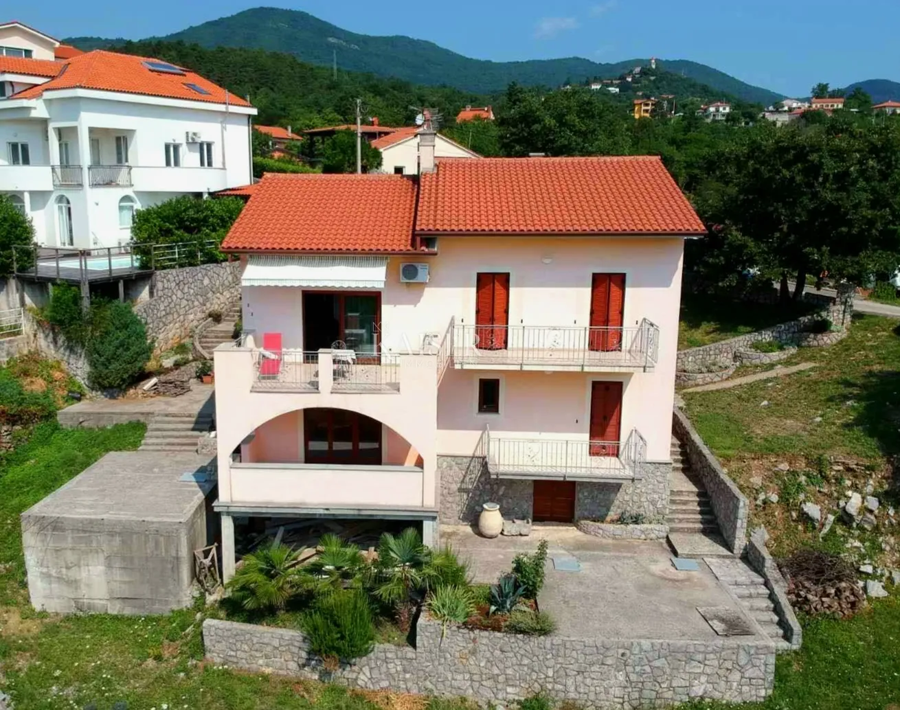 opatija, veprinac - kuća sa dva stana, velikim zemljištem i pogledom na more - slika 5