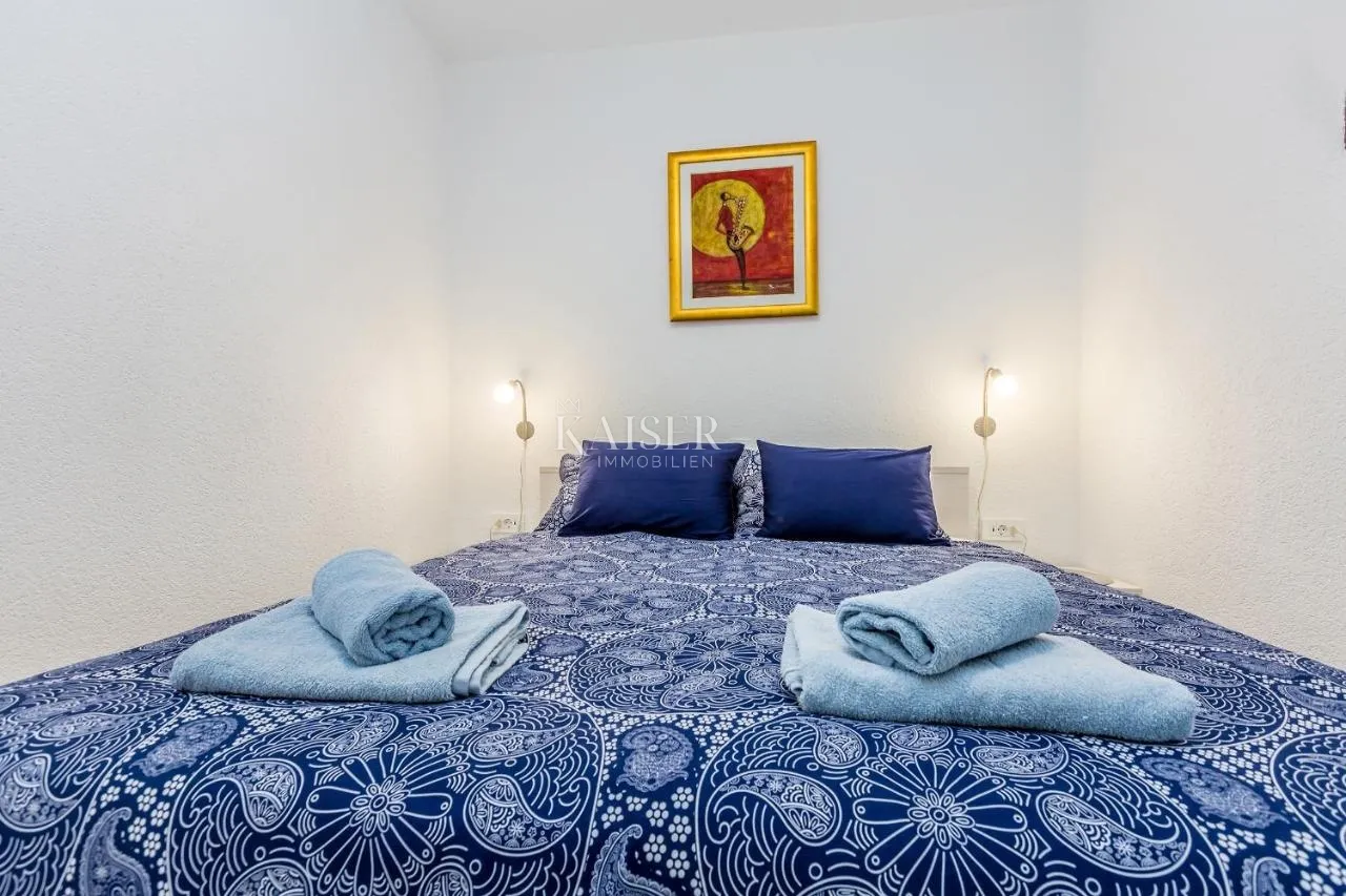 malinska, otok krk- apartman 40m2 s uređenom okućnicom - slika 5