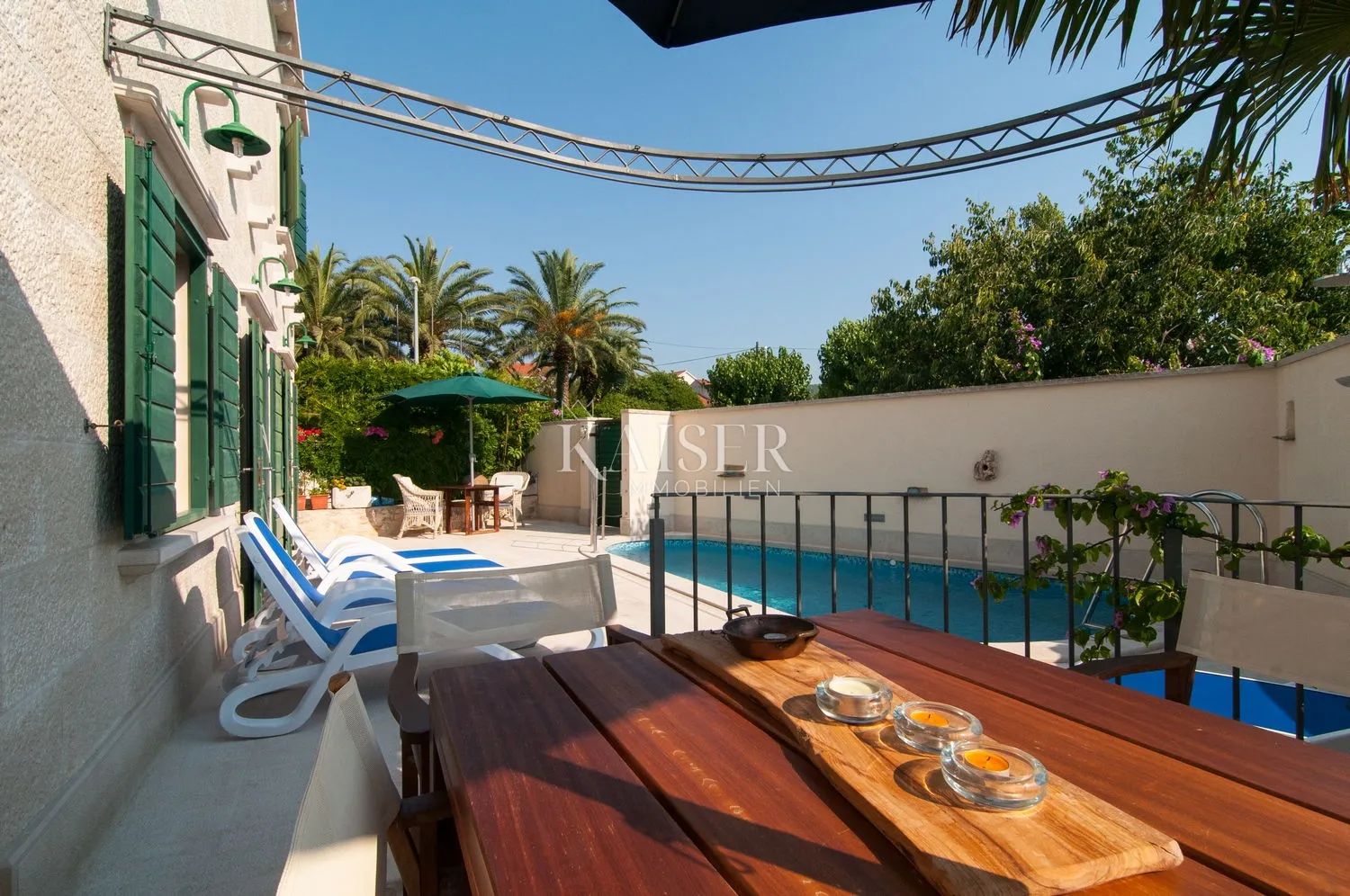 otok brač, supetar - kamena villa sa pogledom na more - slika 4