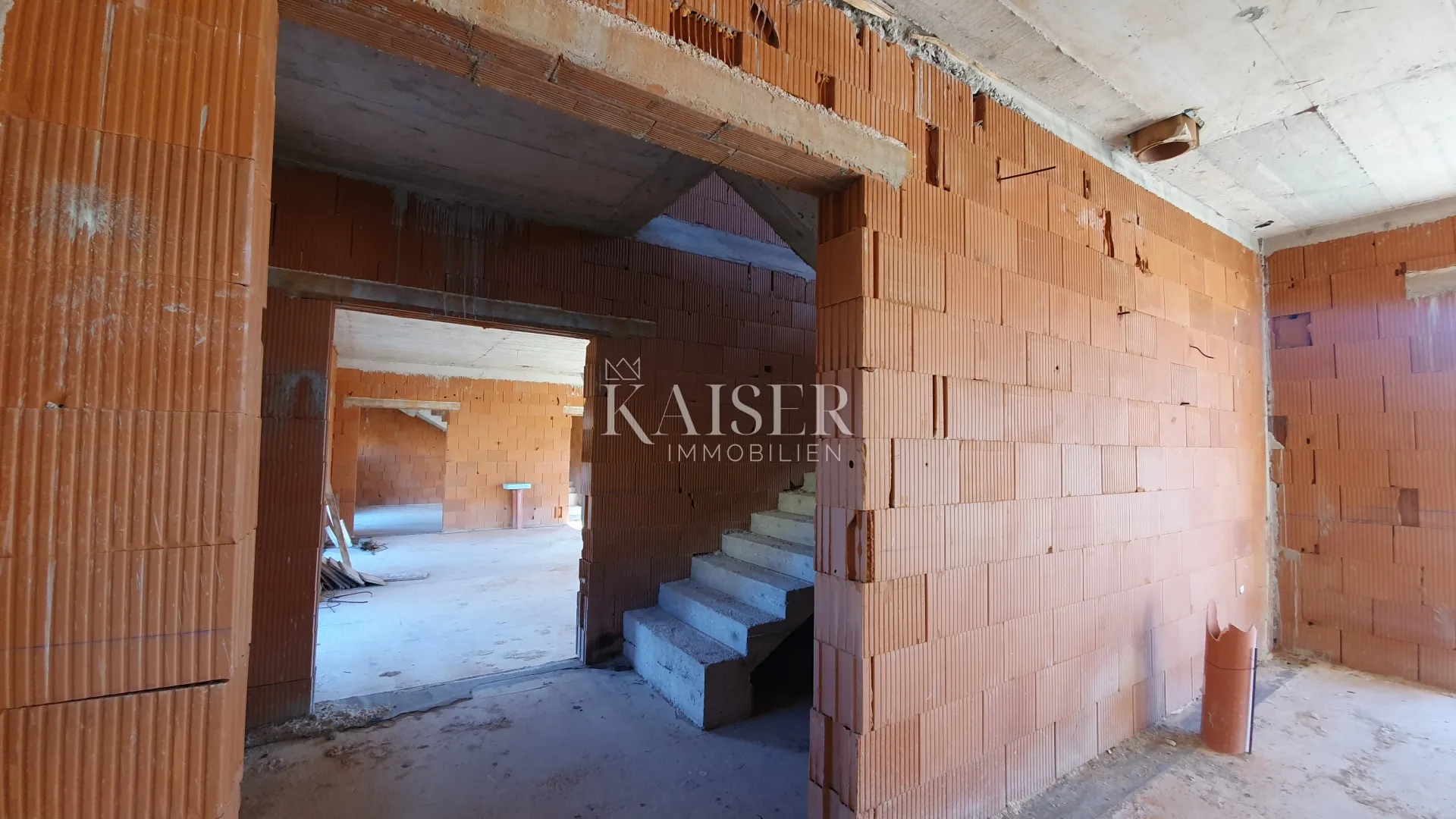 istra - lovreč, kamena roh bau vila pogled more - slika 11