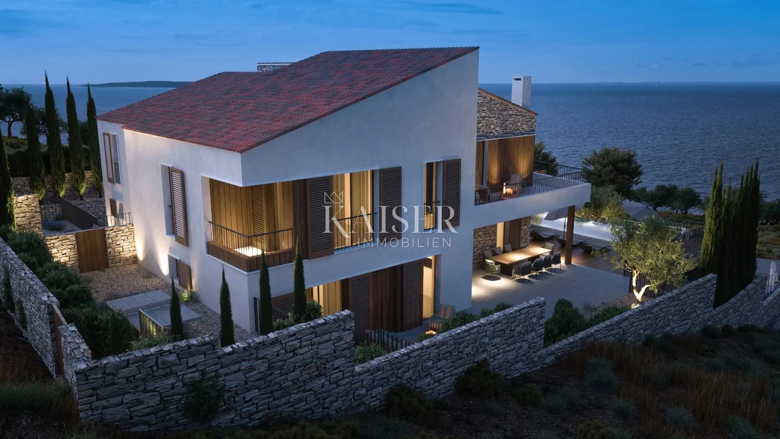 martinšćica, otok cres - luksuzna vila s pogledom na more - slika 12
