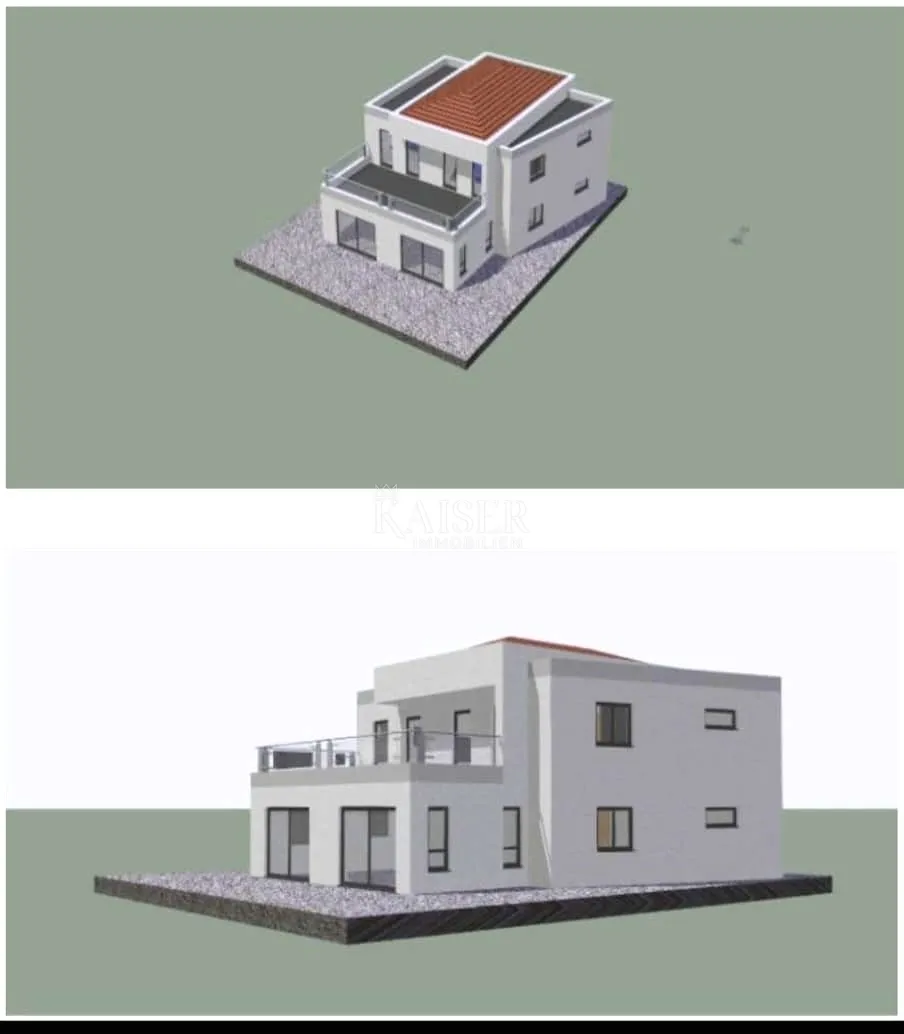 istra, pula- građevinsko zemljište 540m2 s projektom na mirnoj lokaciji - slika 4