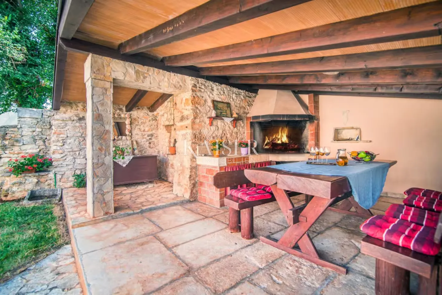 istra, marčana- rustikalna kuća 180m2 s bazenom - slika 17