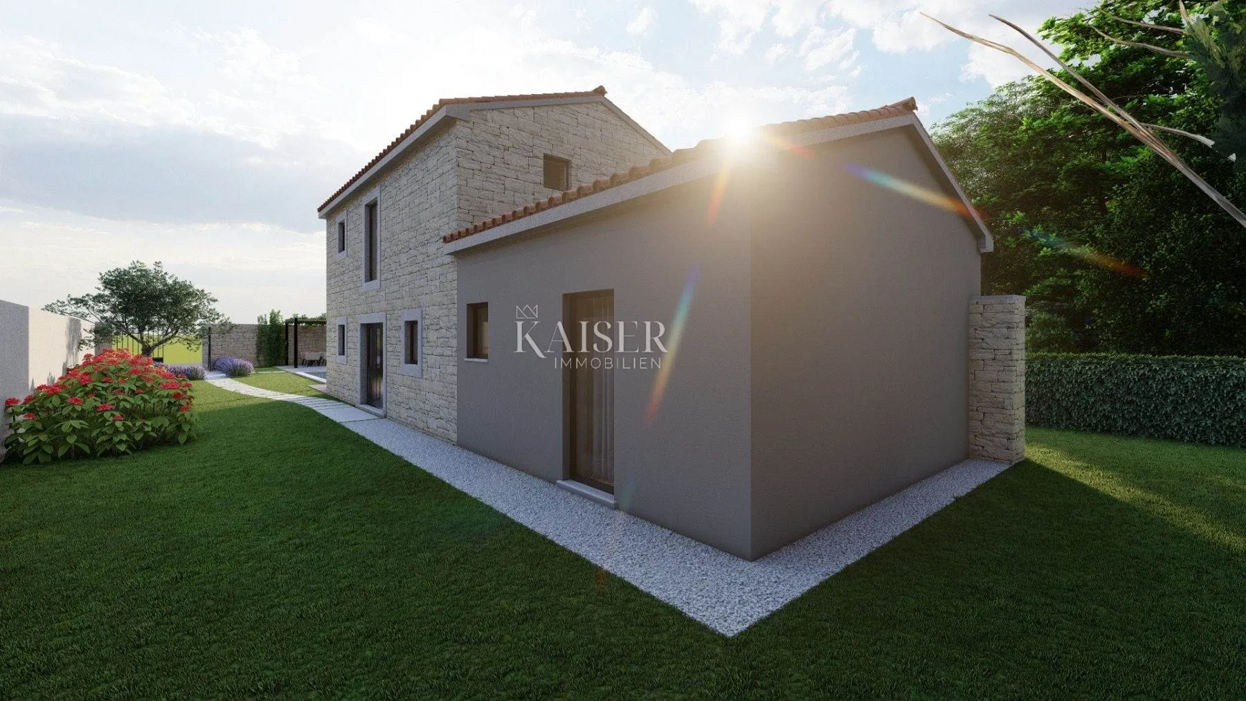 istra - poreč, kamena vila sa bazenom - slika 17