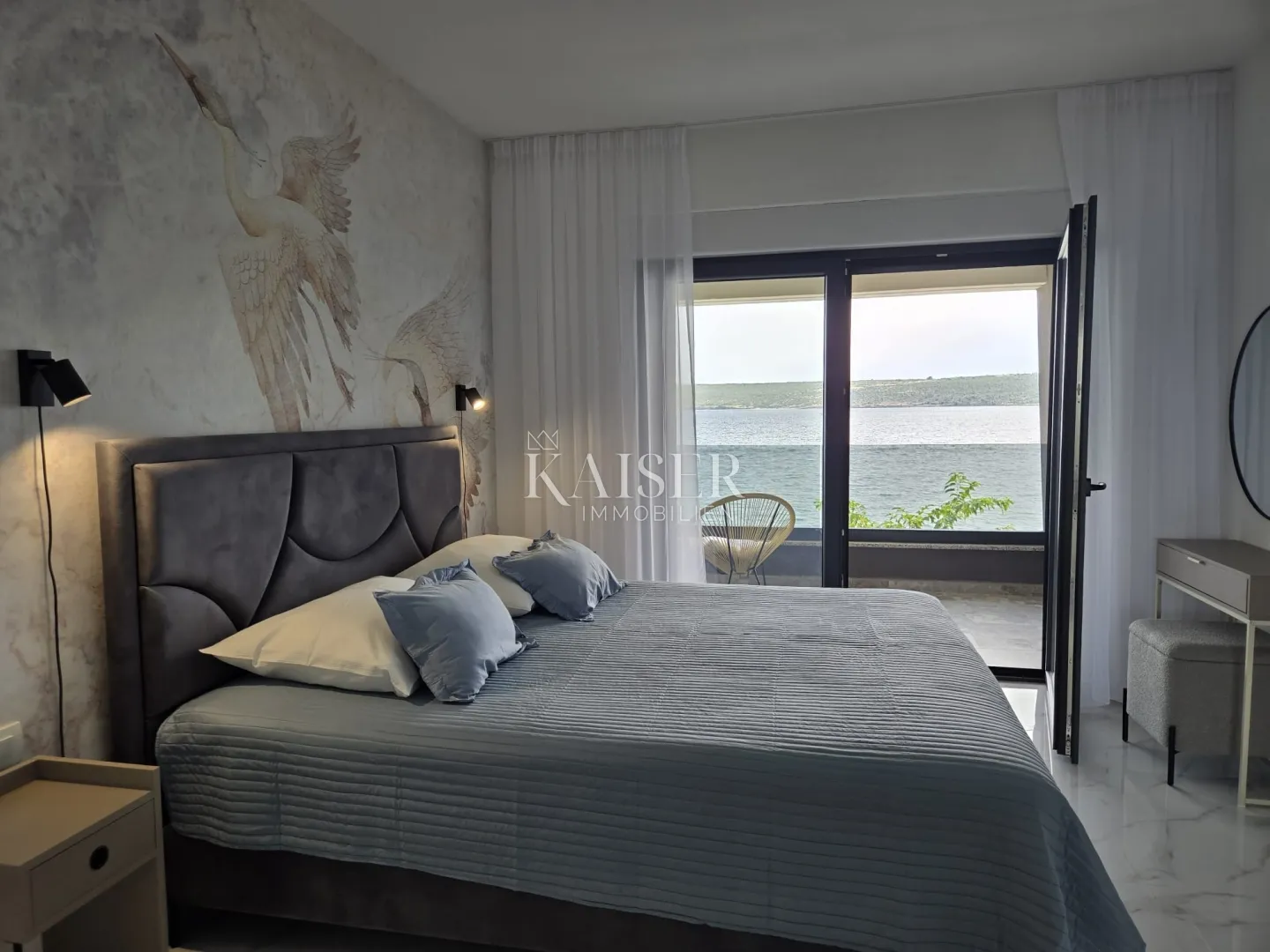 zadar, posedarje – ekskluzivna vila prvi red do mora s privatnim pristupom moru - slika 52