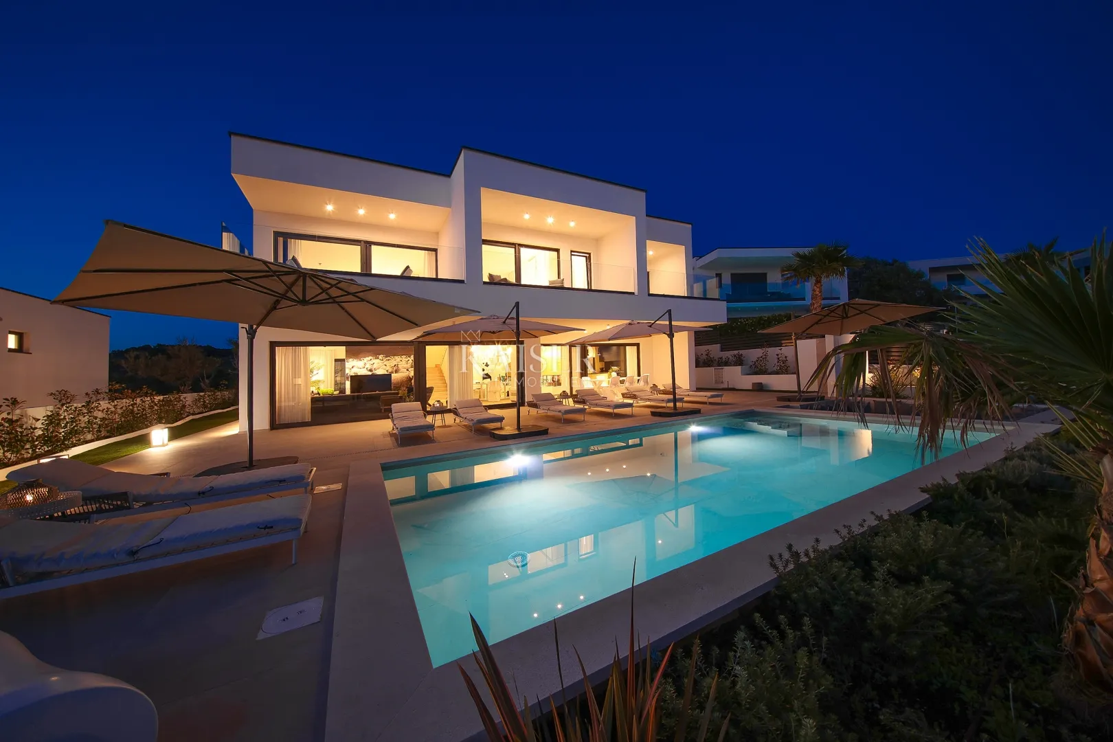 otok pag - moderna villa sa pogledom na more 305m2 - slika 75