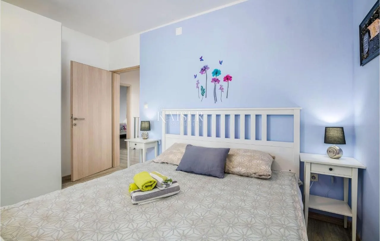 pinezići, otok krk- adaptirana kamena kuća 145m2 s bazenom - slika 10