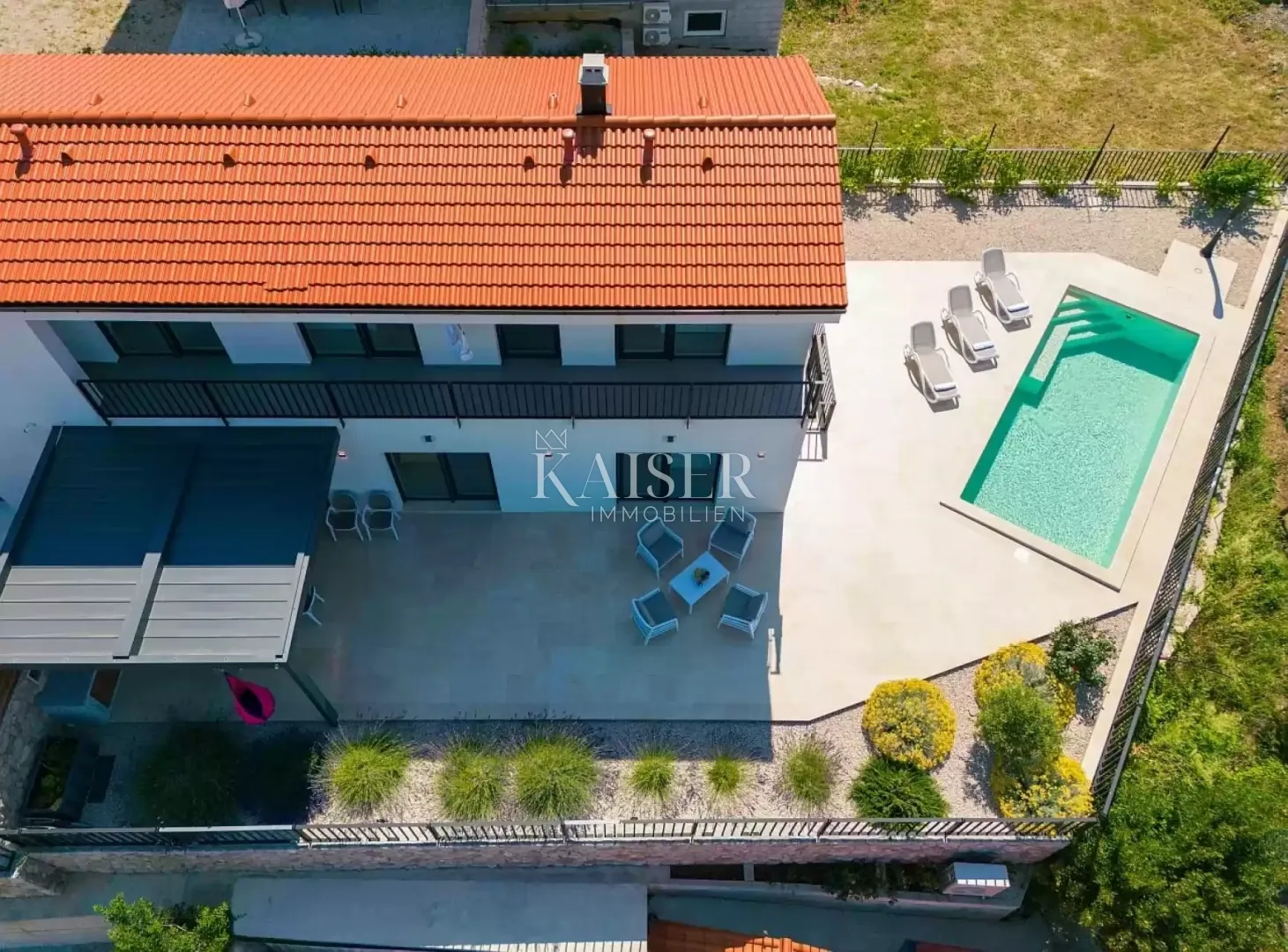 otok krk, vrbnik- moderna vila 127m2 panoramskim pogledom - slika 21