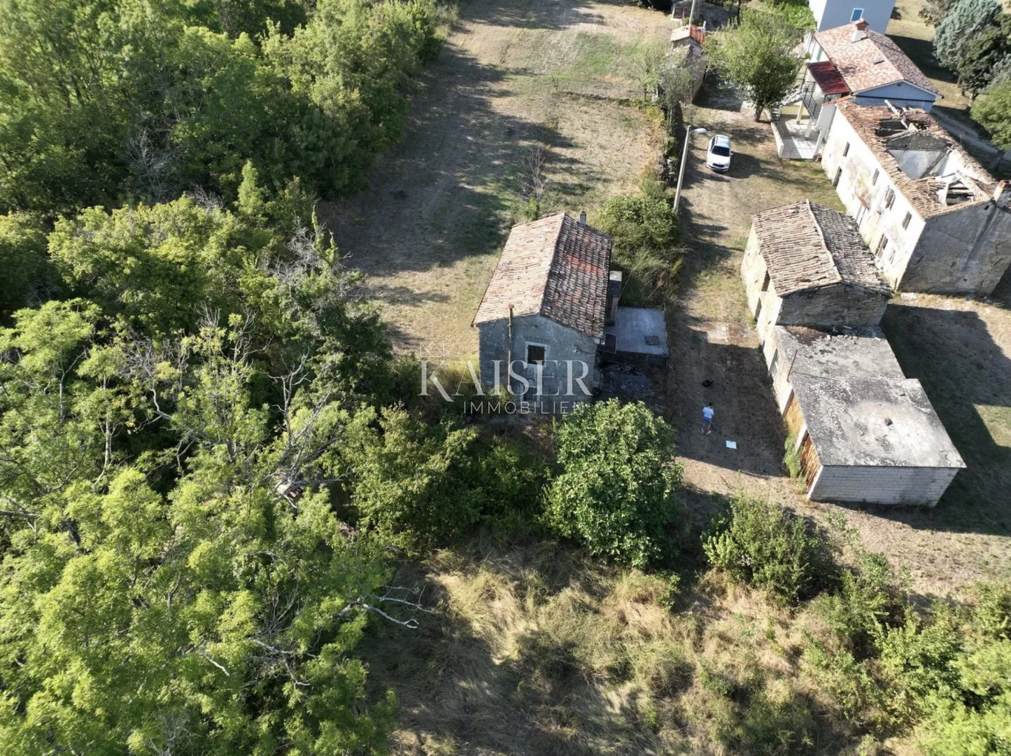 Istra, Labin - kuće za adaptaciju na mirnoj lokaciji, 188 m2