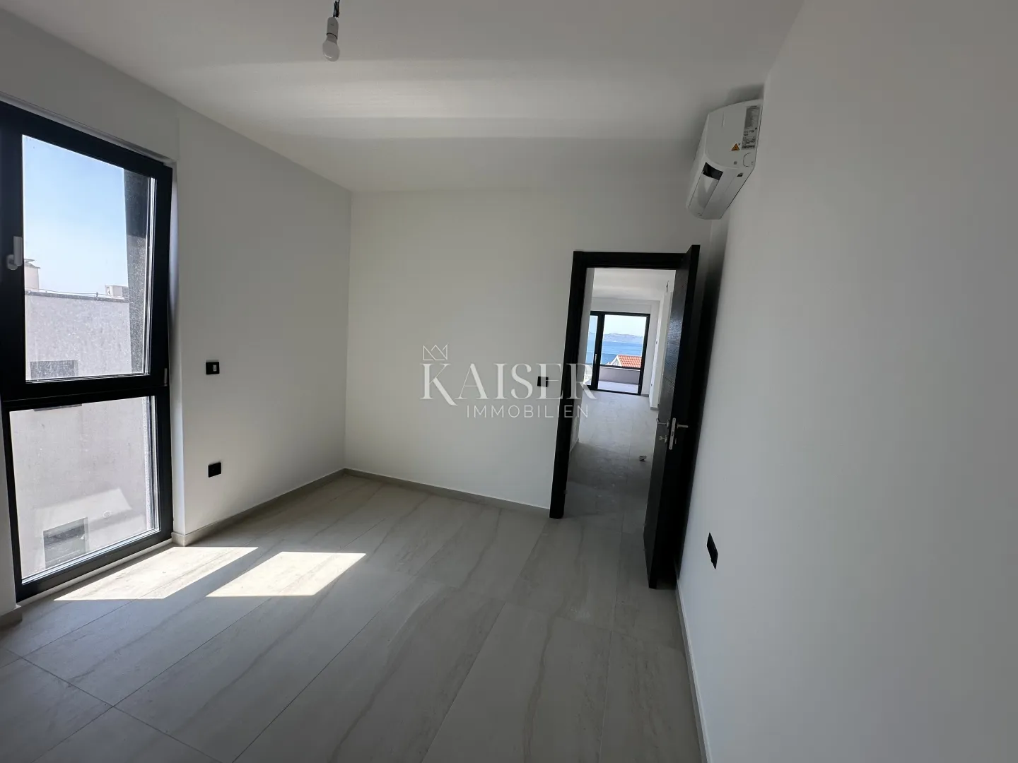 zadar, diklo, dvosobni stan 74,21 m2, pogled na more - slika 3