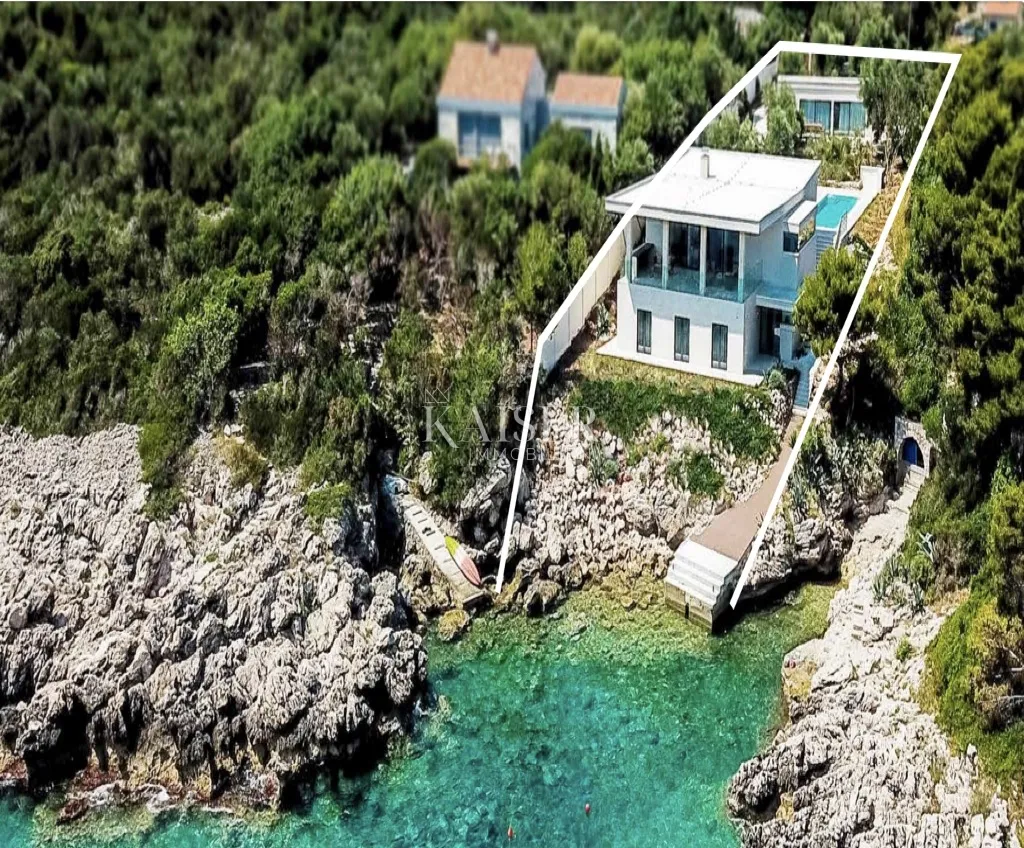 dubrovnik, otok koločep - jedinstvena moderna vila uz more s privatnim ulazom na plažu - slika 20