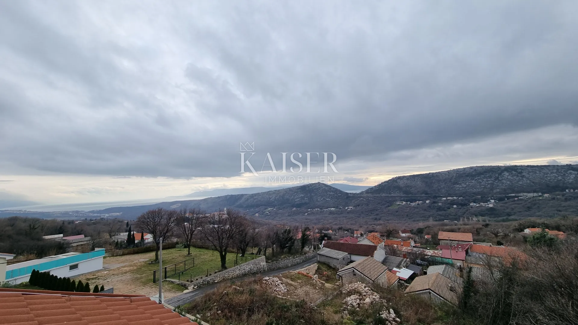 Bribir, Novi Vinodolski – stan 2S+DB, novogradnja s panoramskim pogledom na more - Bribir, Vinodolska općina