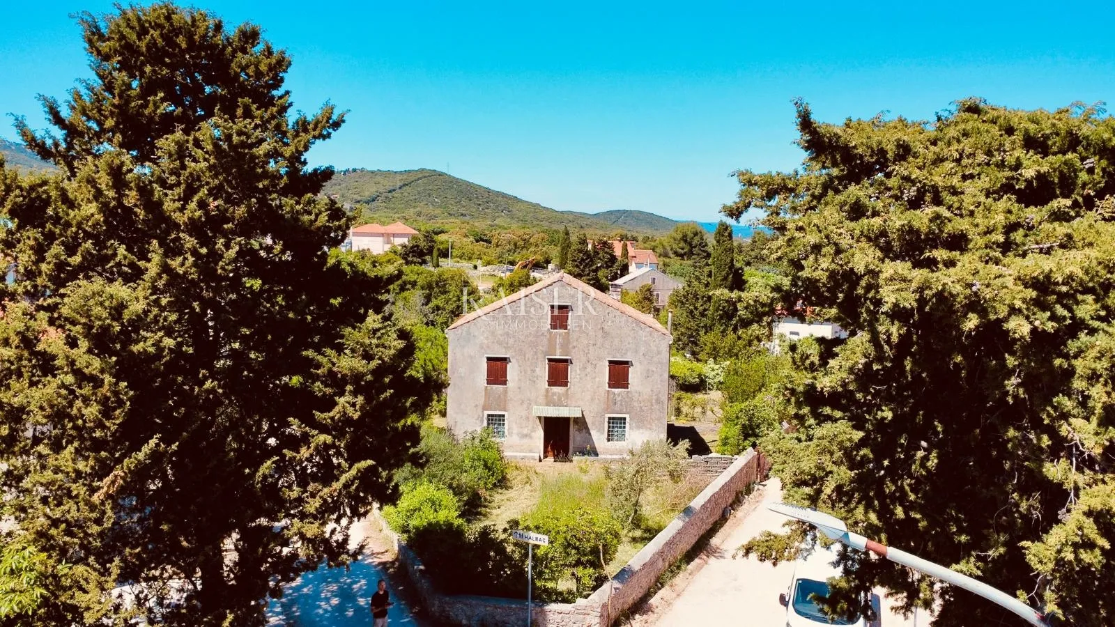 nerezine, otok lošinj - kamena kuća s pogledom na more - slika 3