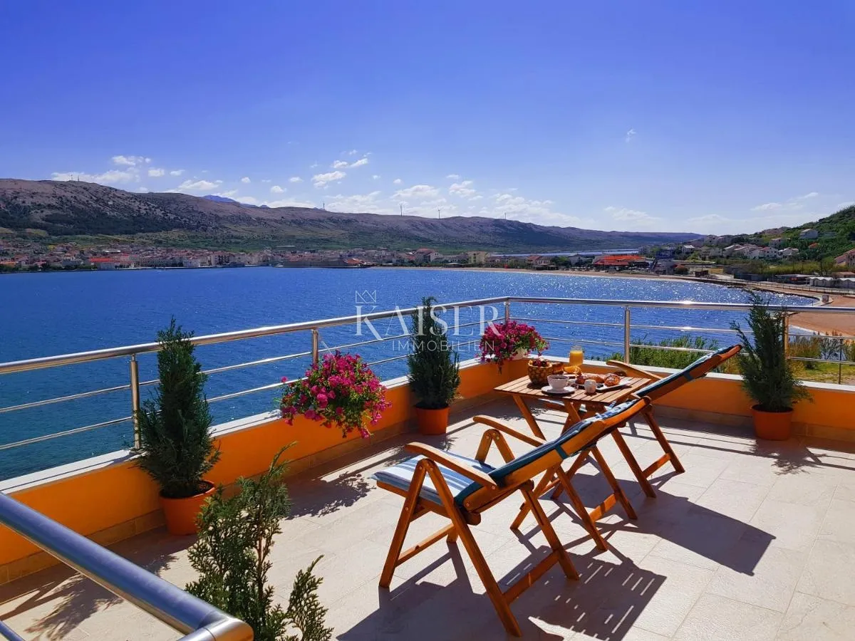 Pag, mali botique hotel prvi red do mora