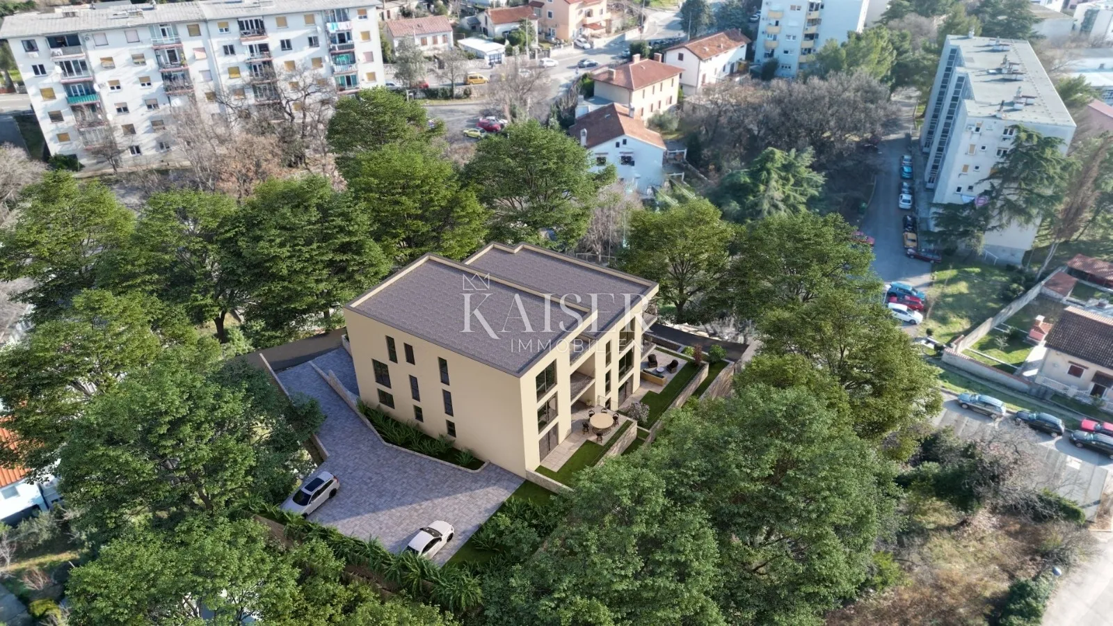 rijeka, krimeja - stan 144 m2 u prizemlju u novogradnji - slika 8