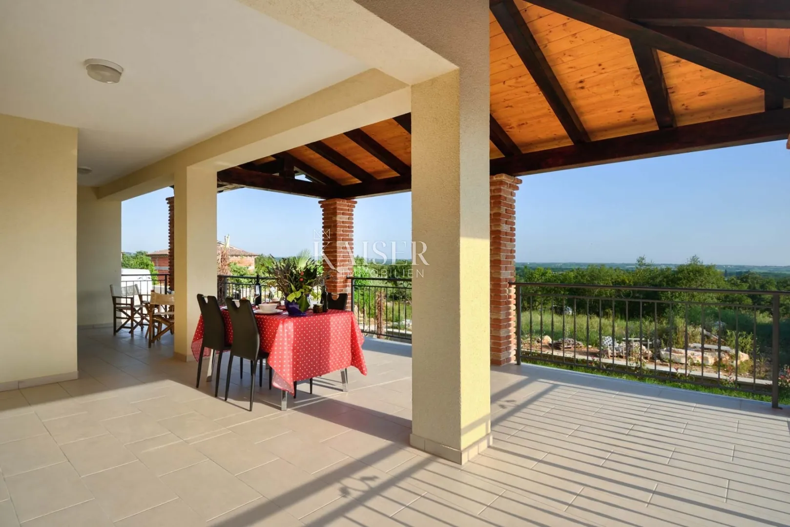 istra - kaštelir, vila sa bazenom pogled more 1 - slika 11