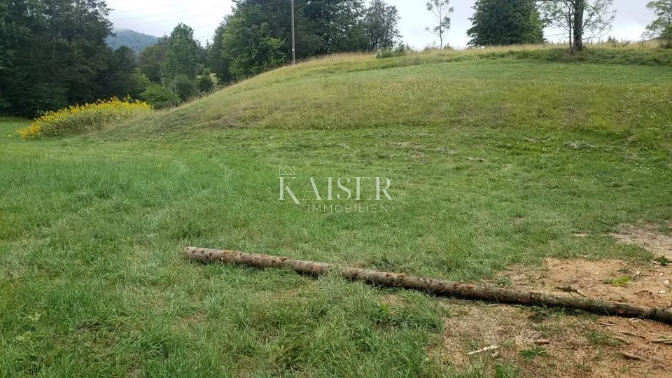 ravna gora, stari laz- građevinski teren 1071 m2 s građevinskom dozvolom i projektom - slika 6