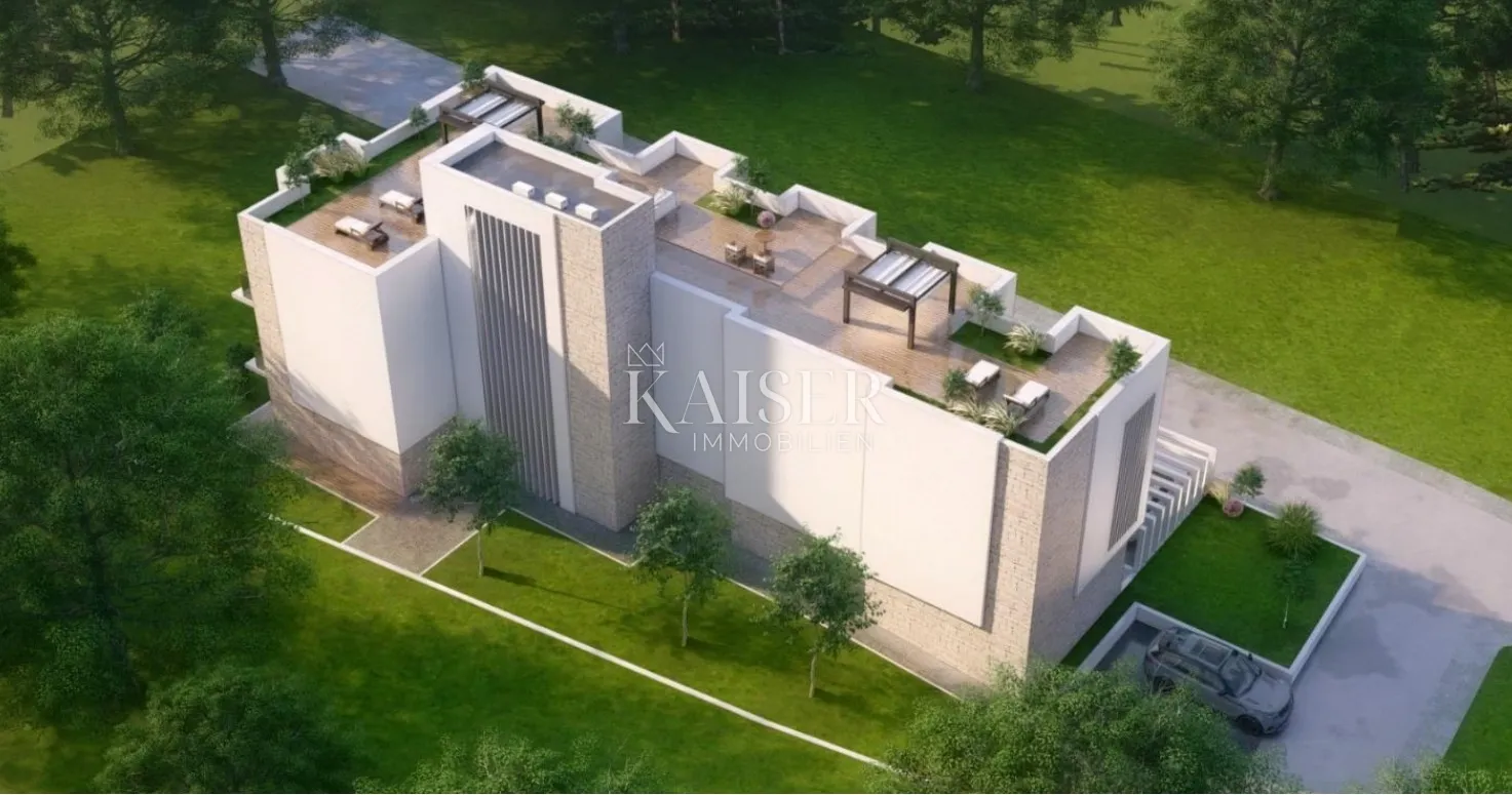 zadar, sv. petar- dvoetažni stan sa vrtom i pogledom na more - slika 5