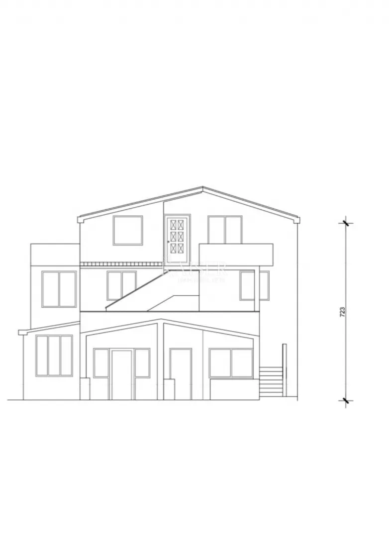 vir | kuća s 6 apartmanskih jedinica i garažom – 200 m od mora - slika 57