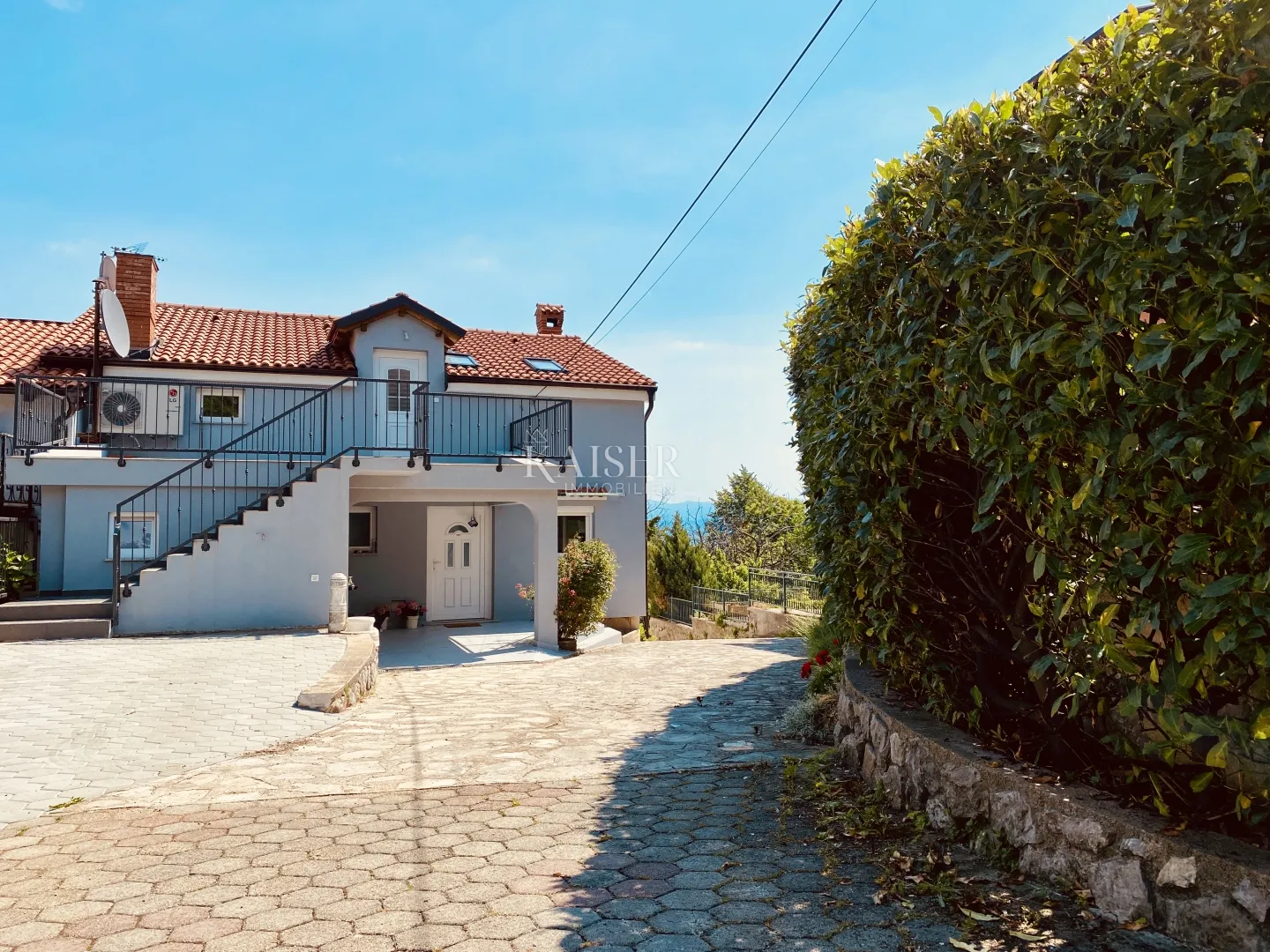 lovran, oprič – novoizgrađeni stan sa velikim terasama i prekrasnim pogledom - slika 20