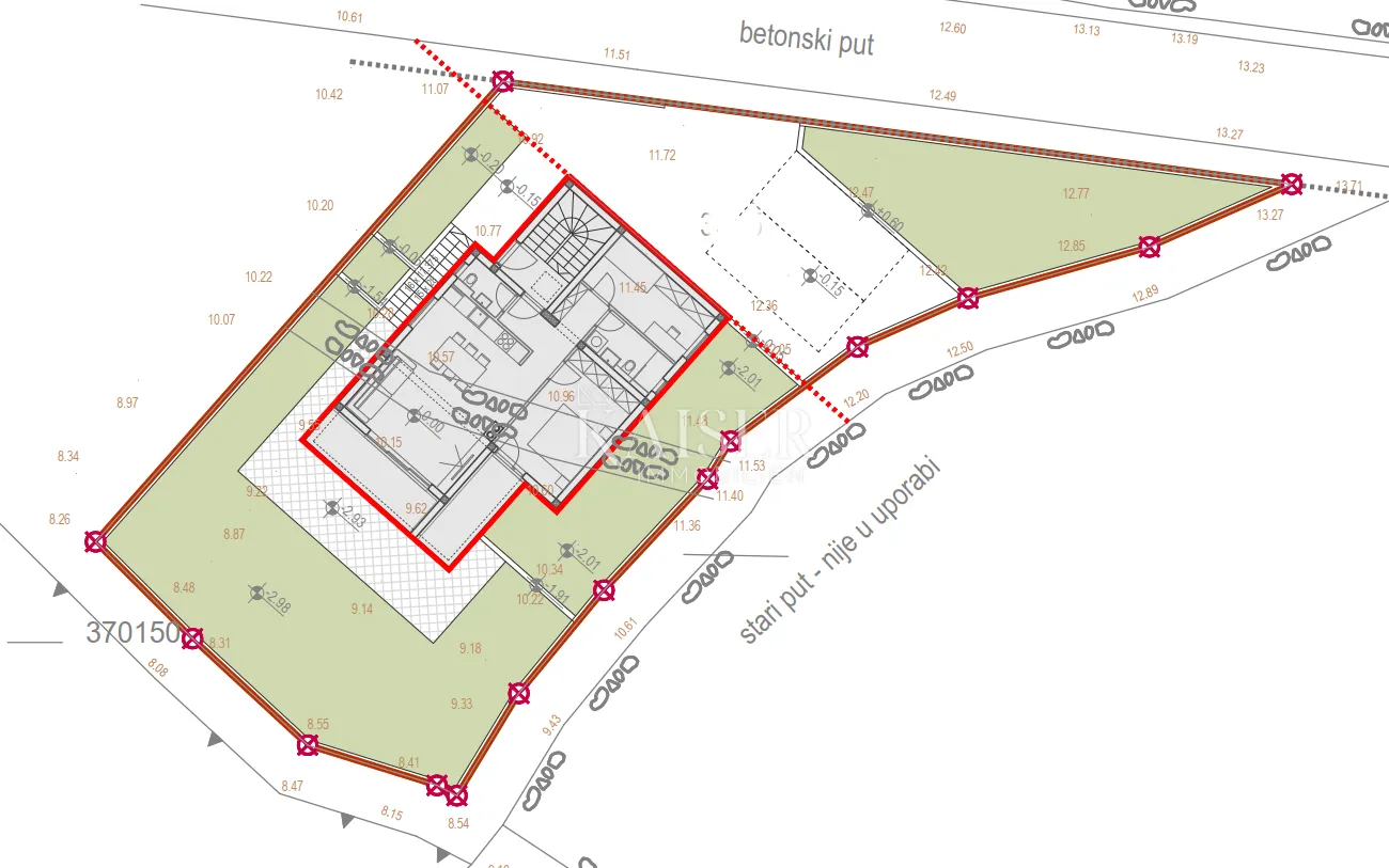 molat – građevinsko zemljište 474 m², 80 m od mora s građevinskom dozvolom - slika 3