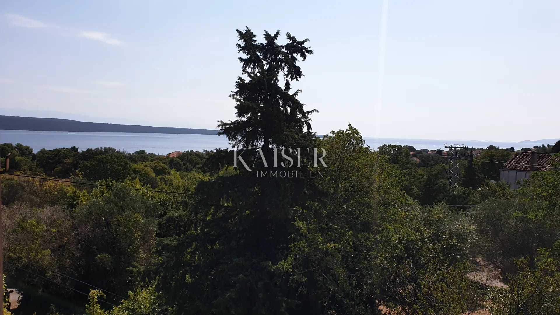 otok cres, punta križa - kamena kuća s pogledom na more - slika 3