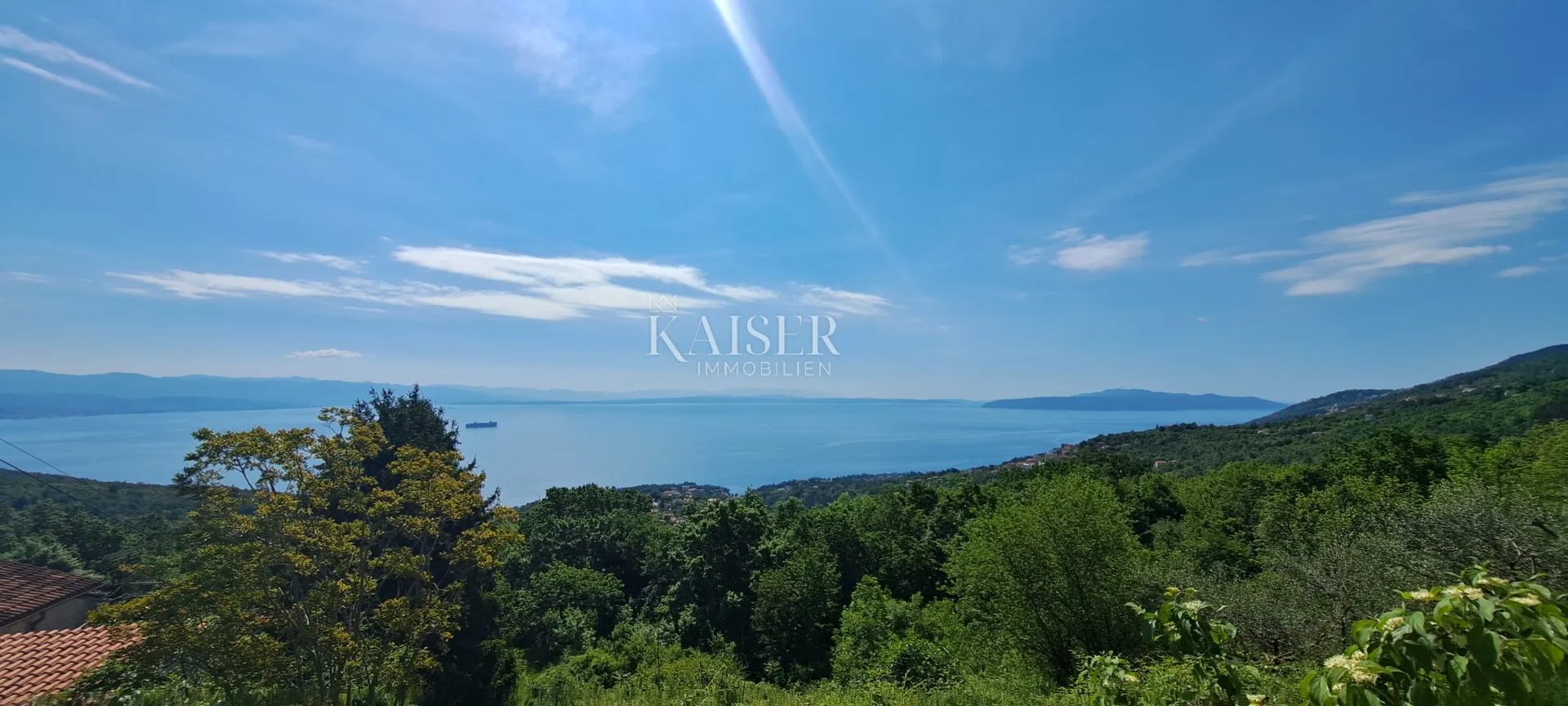 Opatija, Poljane- građevinsko zemljište sa pogledom na more - Poljane, Opatija