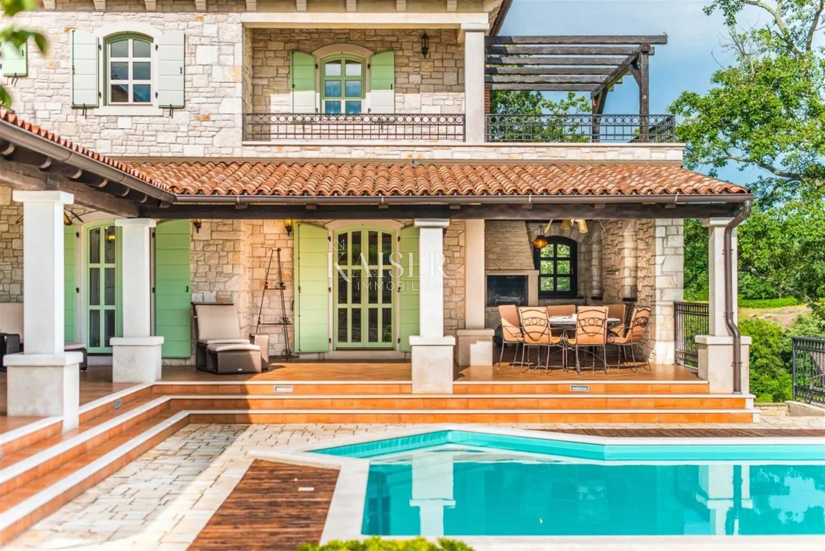 istra - poreč, luksuzna rustikalna vila - slika 2