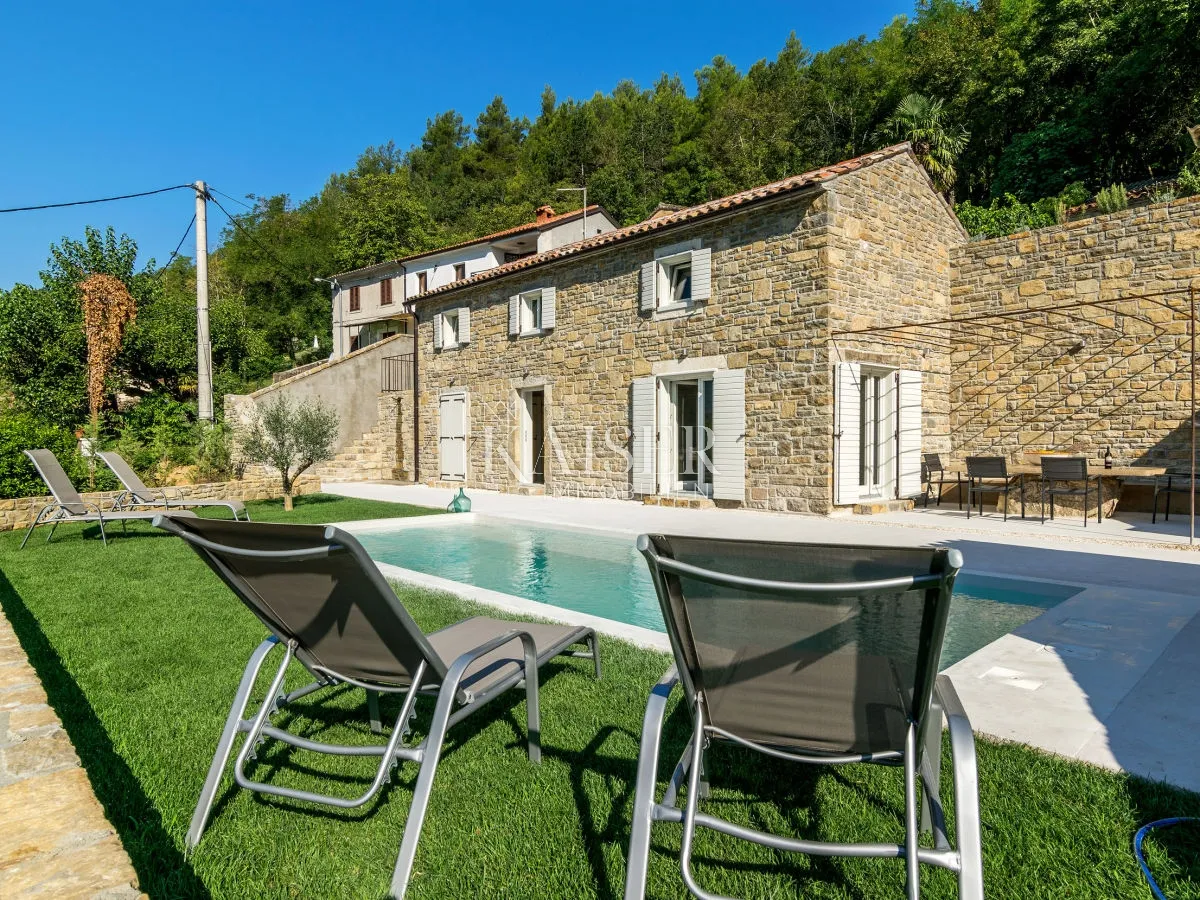 istra, motovun - dizajnerska kuća s bazenom - slika 6