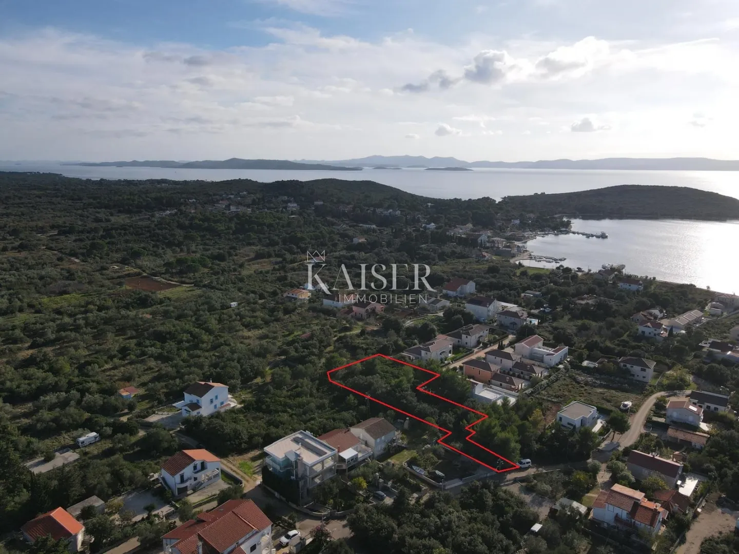 zadar, otok ugljan: građevinsko zemljište 290m od mora - slika 8