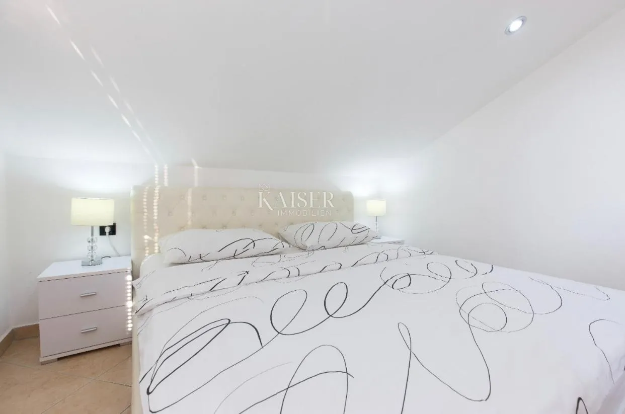 njivice, otok krk- apartman 92m2 s vrtom, blizu centra - slika 4