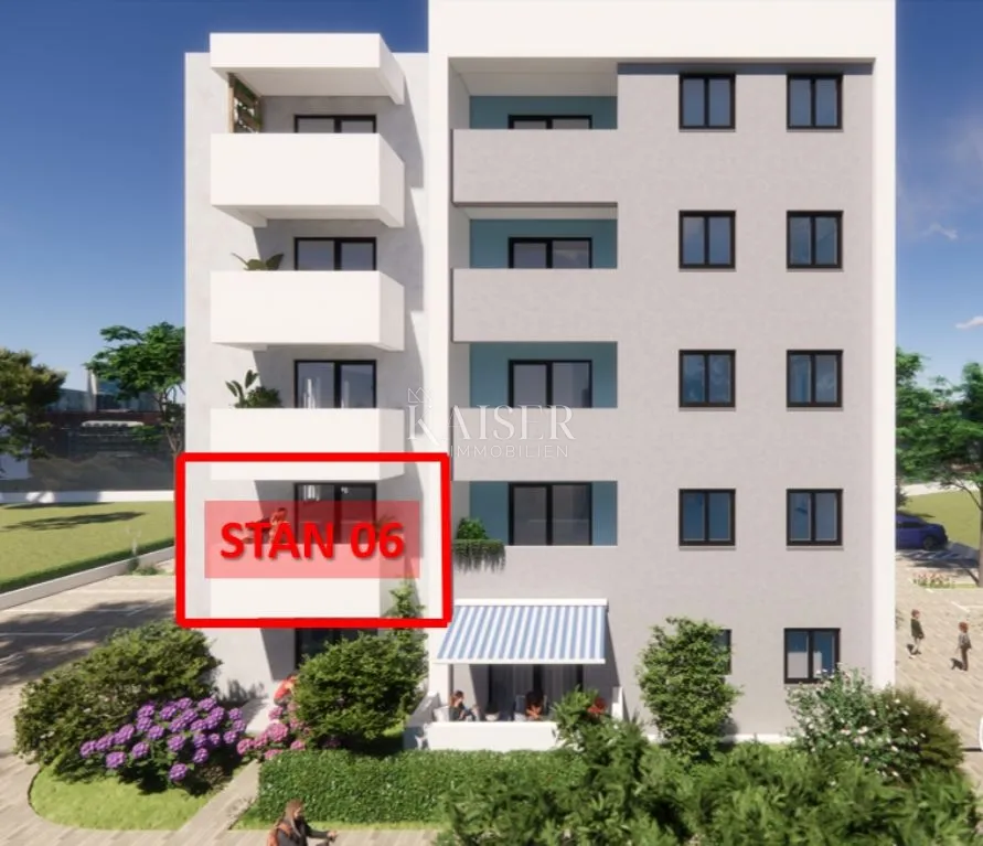 istra, pula- dvosoban stan 54m2 u novogradnji s liftom - slika 2