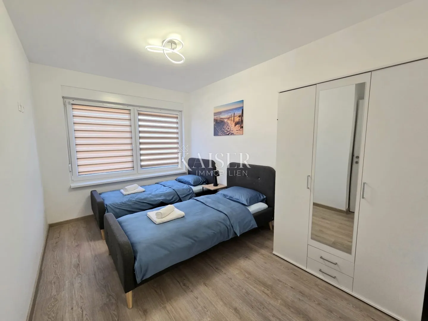otok krk, brzac - duplex 157m2, pogled more - slika 19