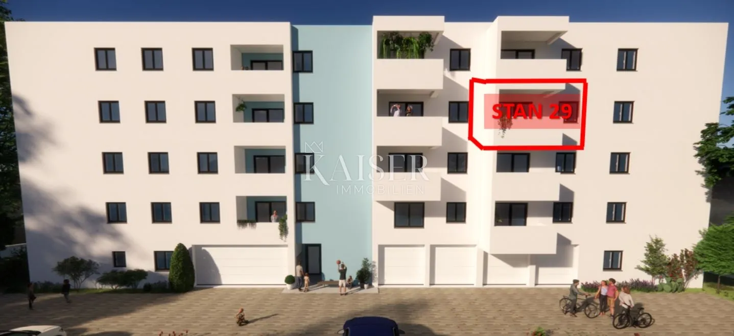 istra, pula- modern jednosoban stan 42m² s balkonom - slika 3