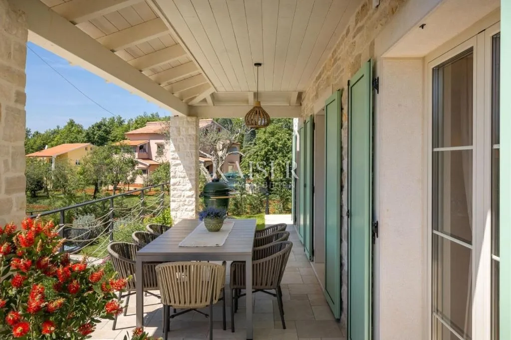 istra - višnjan, predivna kamena mediteranska vila - slika 33