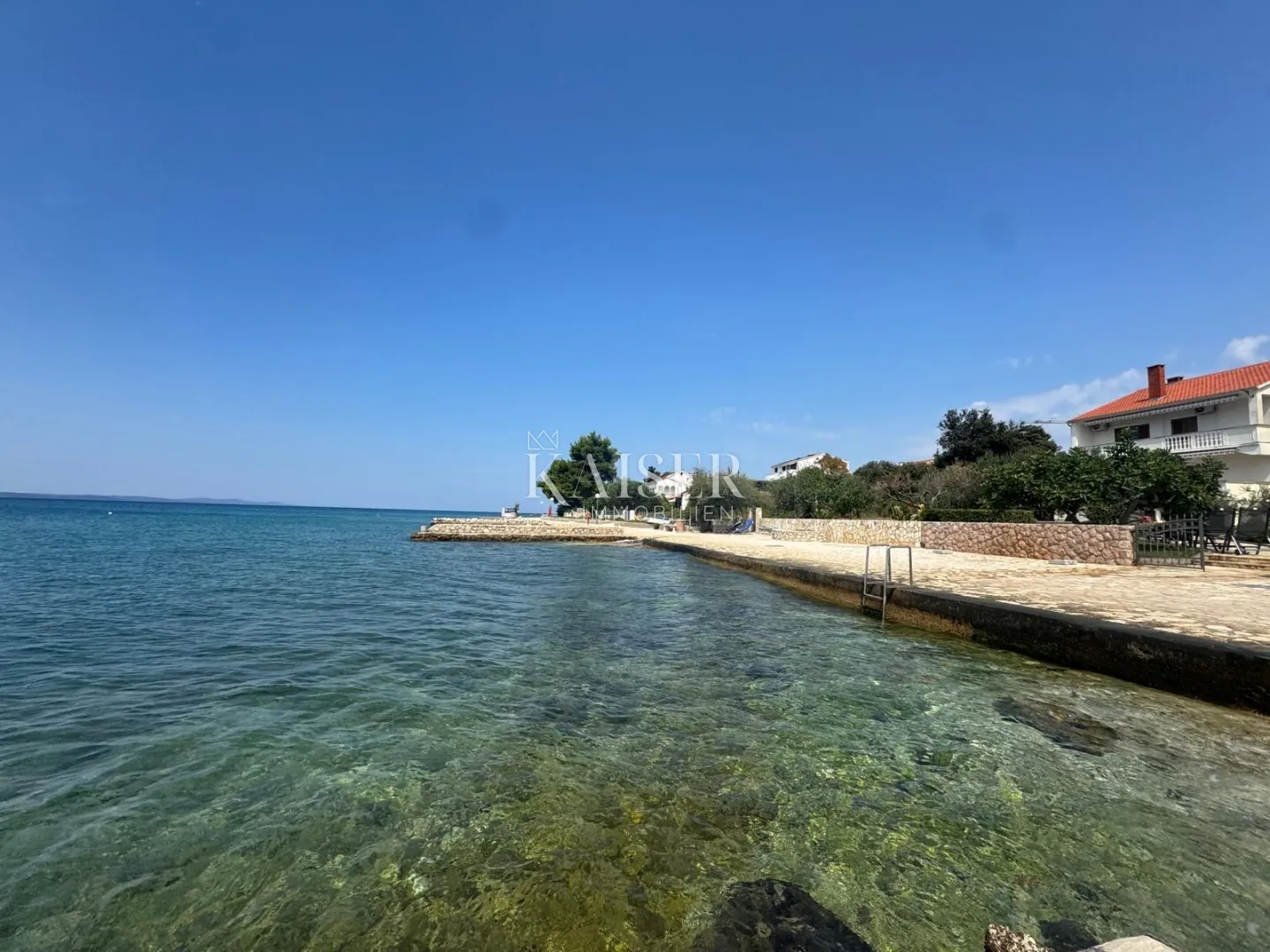 Zadar, Diklo - građevinsko zemljište, 250 m od mora i plaže. - Diklo, Zadar