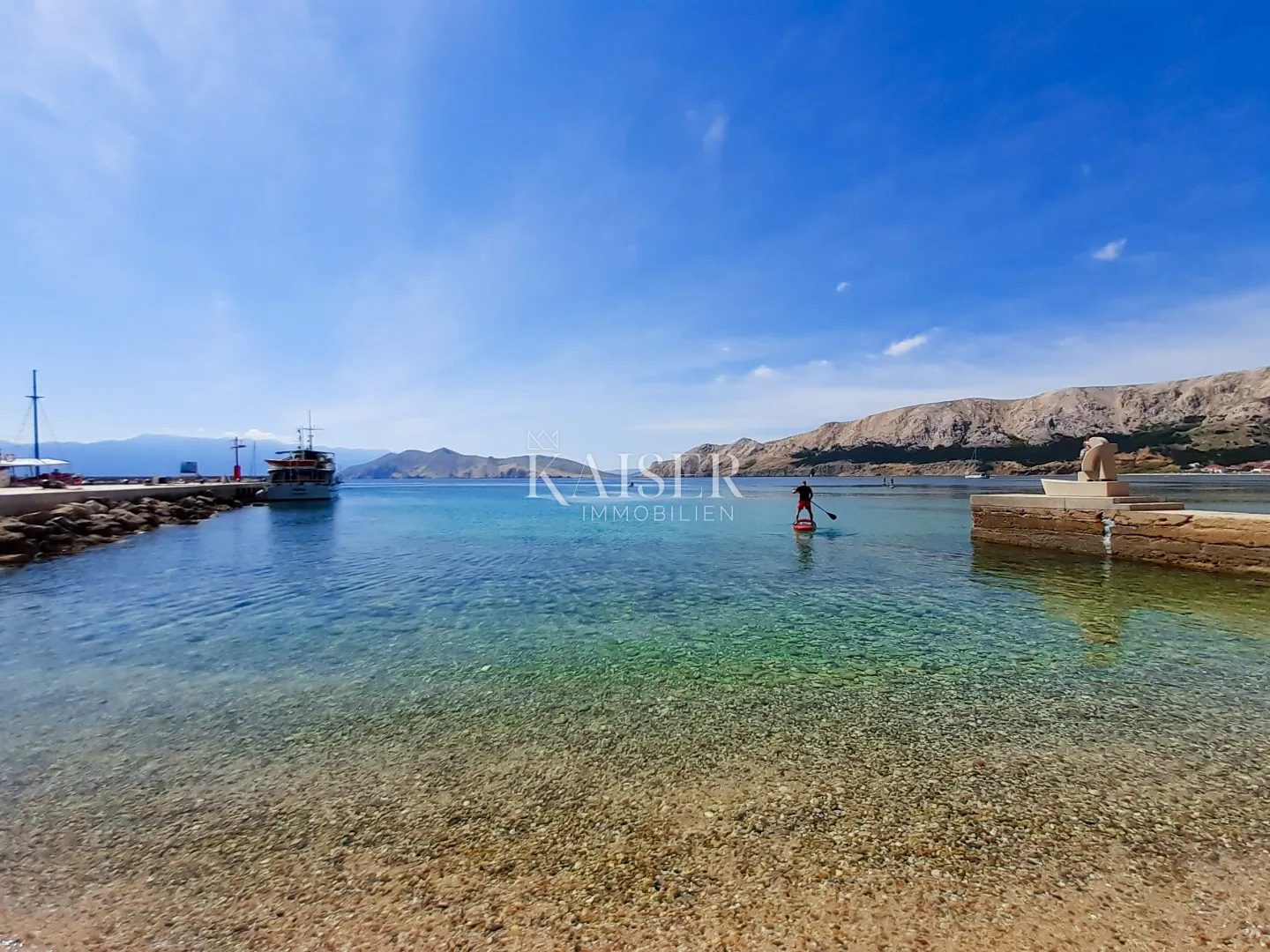 baška - kuća u staroj jezgri, 85m2, dva apartmana - slika 25