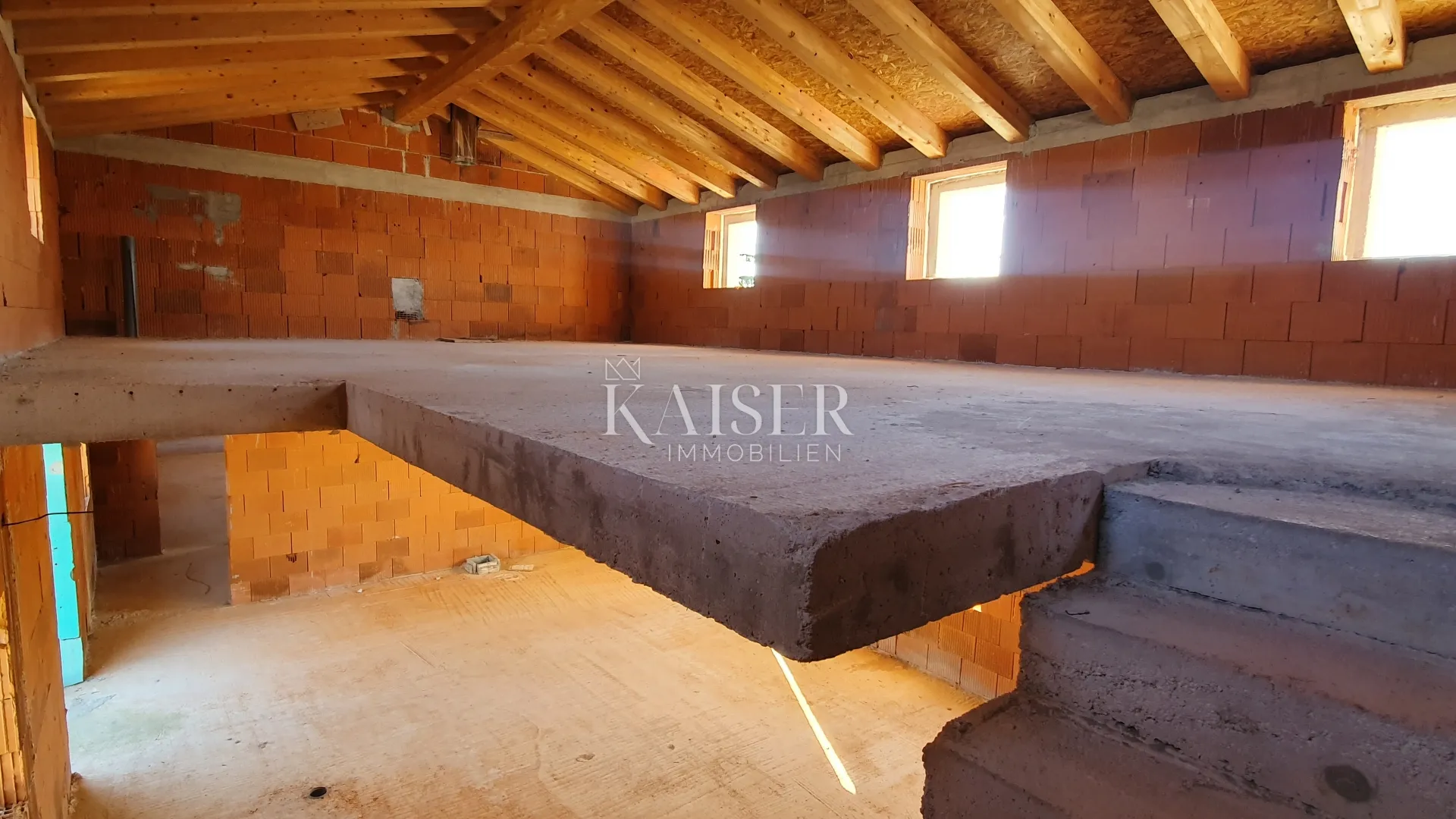 istra - lovreč, kamena roh bau vila pogled more - slika 12
