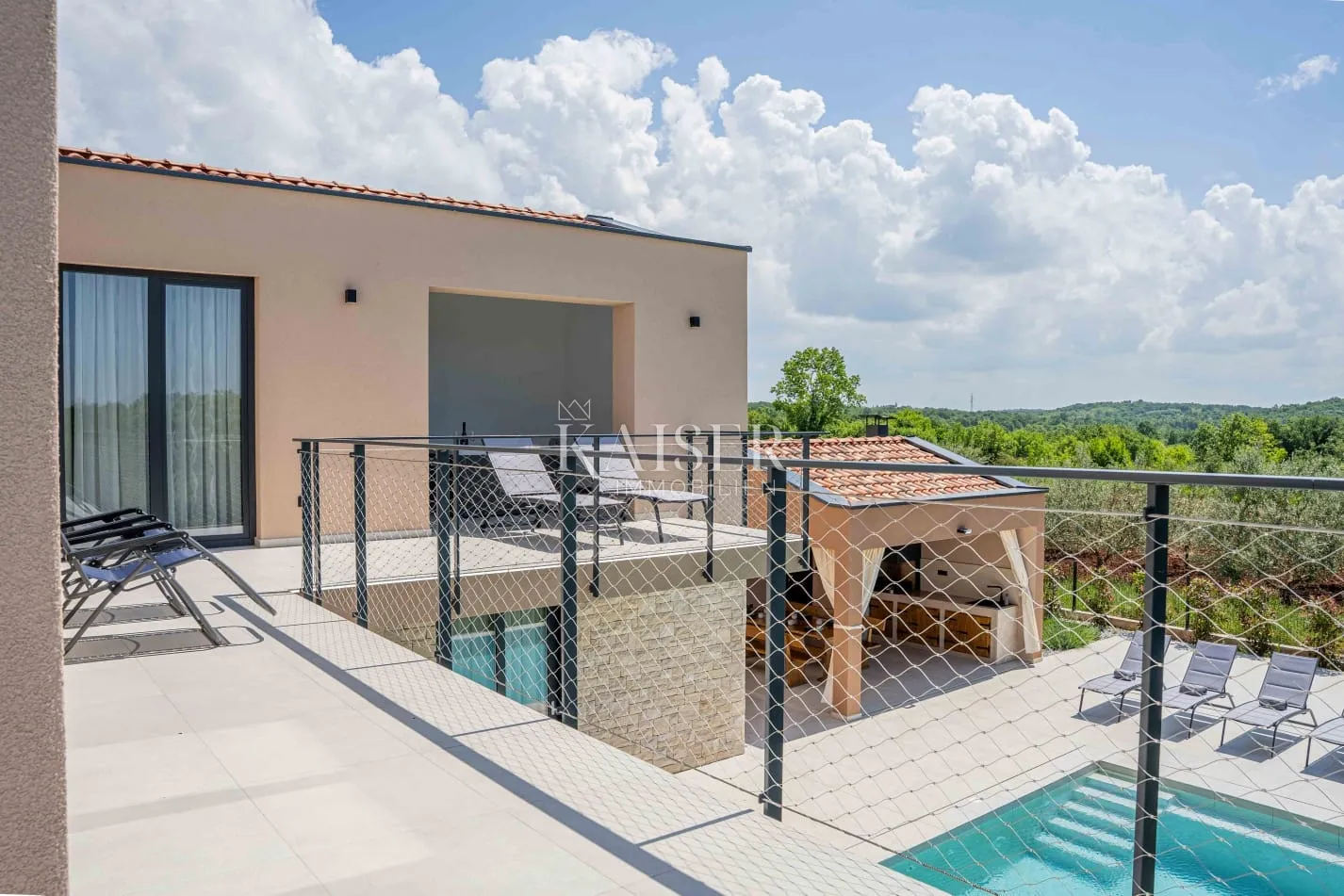 istra, višnjan - moderna vila s bazenom - slika 7