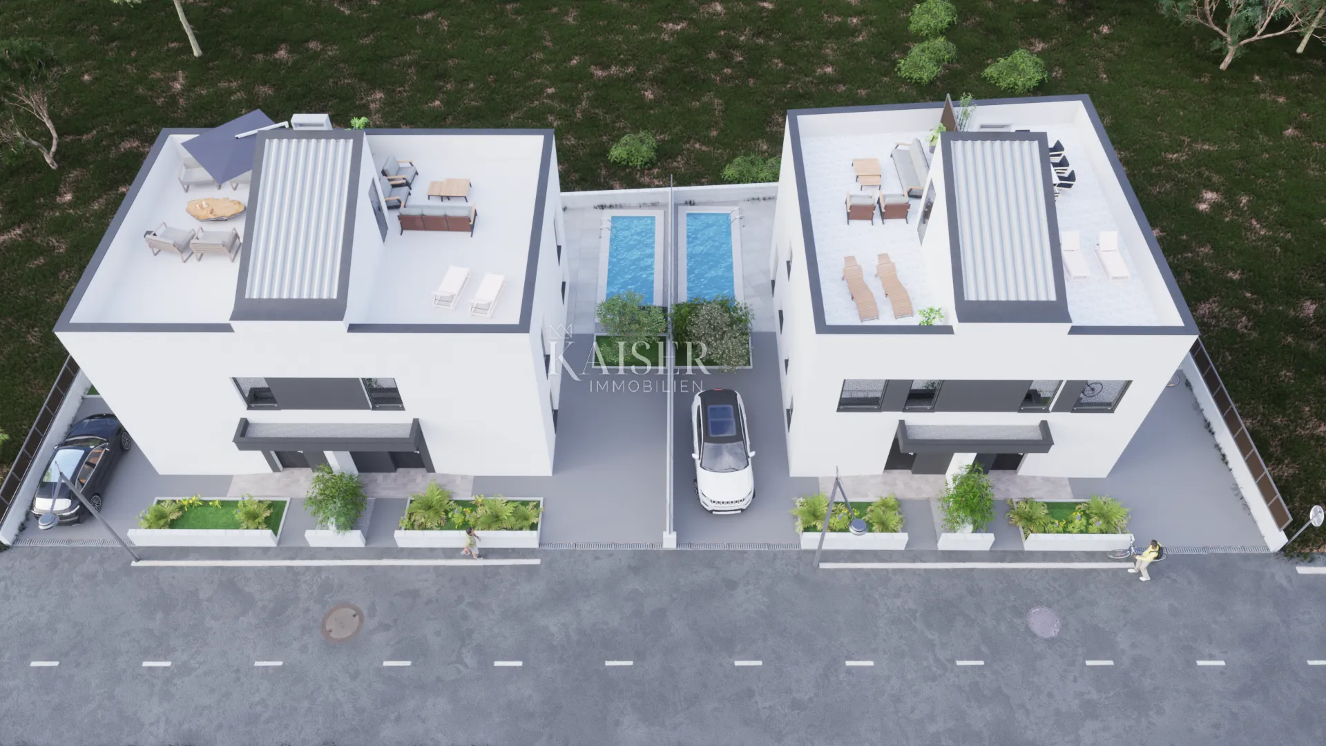 peroj, novogradnja duplex kuća s pogledom na more - slika 10