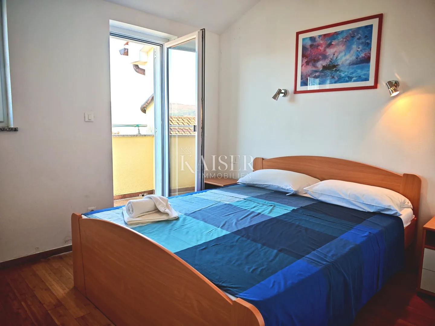 otok krk, čižići- dvosoban stan 55m2, samo 60m od mora - slika 8