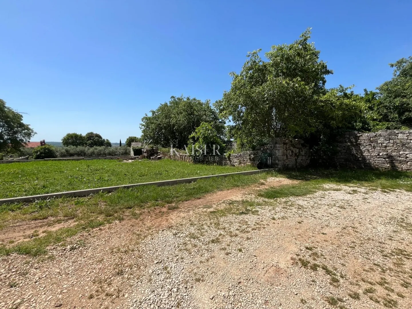 istra - poreč, kamena kuća sa okućnicom pogled more - slika 7