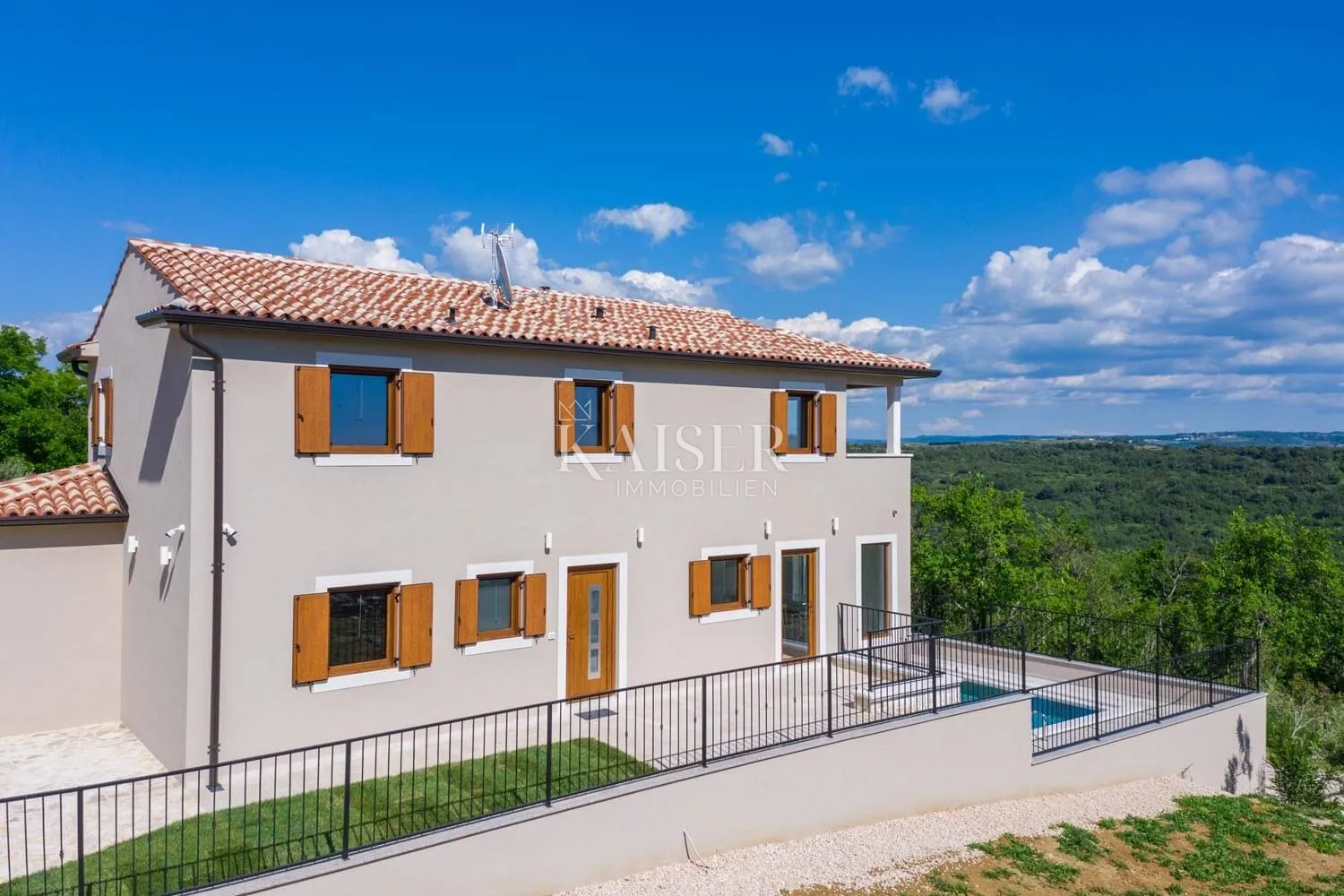 istra, buje- kuća 150m2 s bazenom i pogledom na more - slika 31