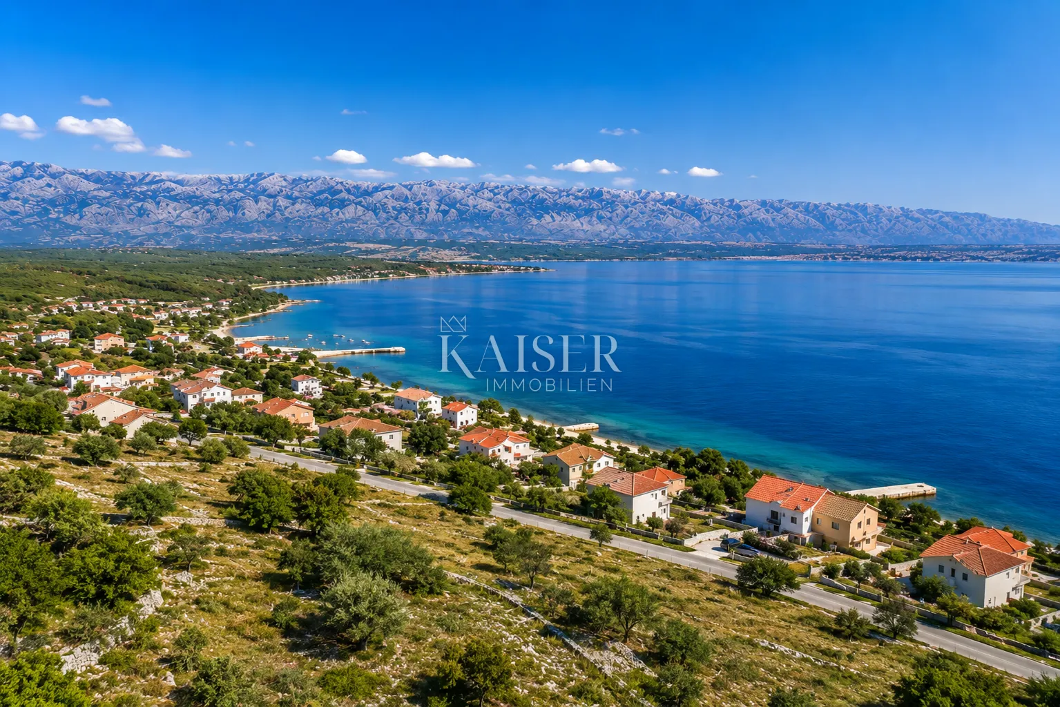 Zadar, Ljubač - građevinsko zemljište 1.624 m² na odličnoj lokaciji 100 m od mora - Ljubač, Ražanac
