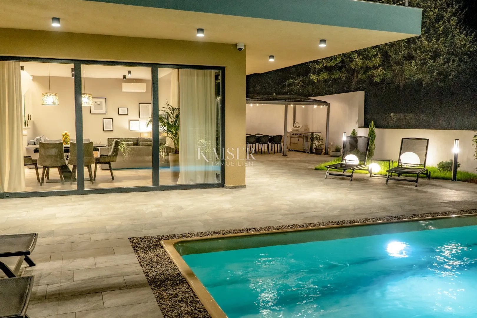 opatija, mošćenička draga – potpuno nova luksuzna vila s bazenom 800 m od mora - slika 49