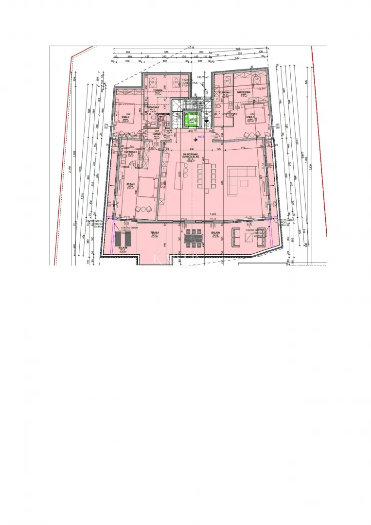 opatija, penthouse, blizina centra, pogled na opatiju i kvarner s vrha krova - slika 43