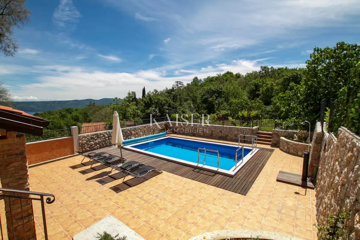 opatija, brseč - šarmantna kuća s predivnim pogledom na more, 120 m2 - slika 21