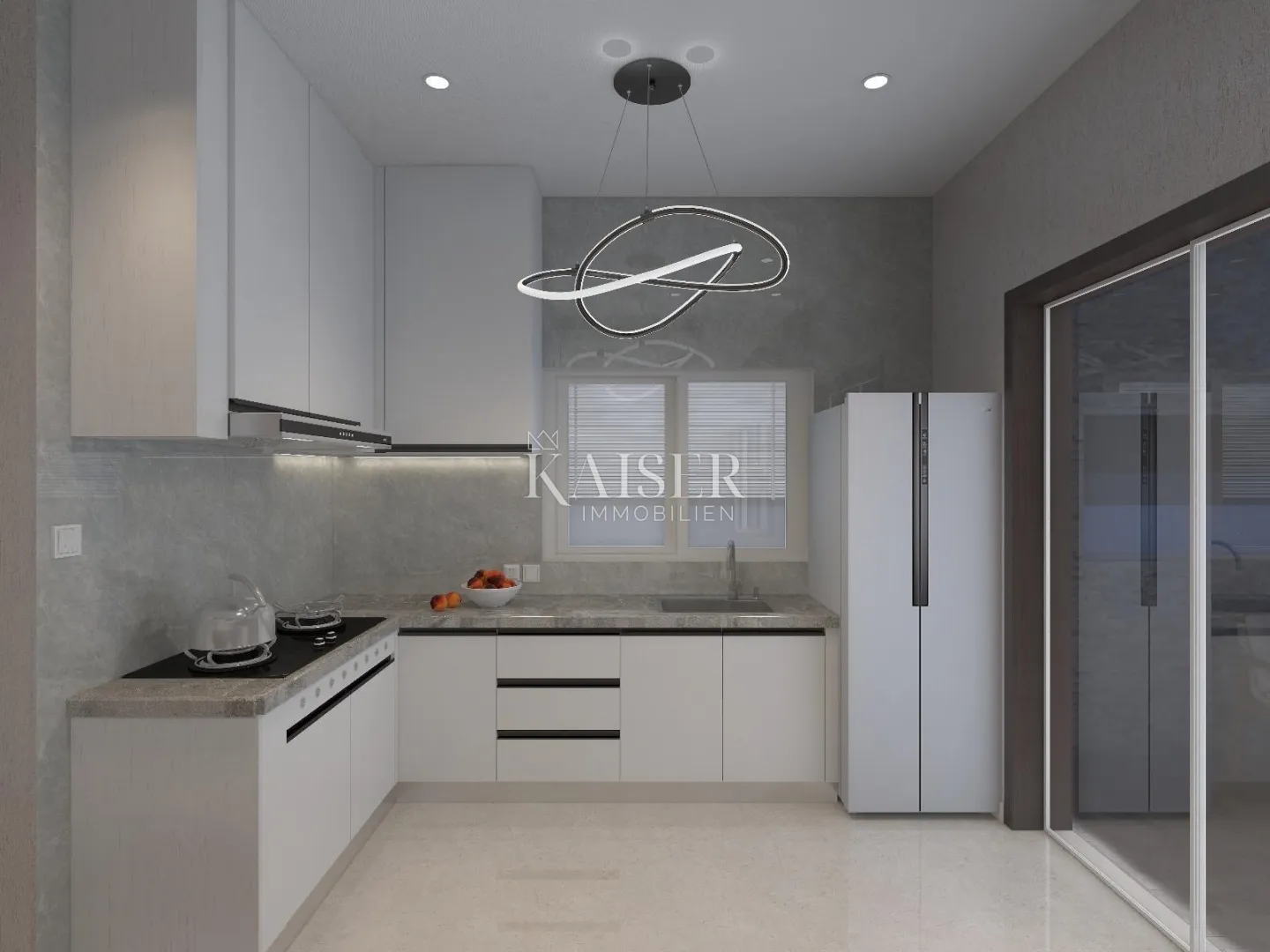 malinska, otok krk - luksuzni dvoetažni apartman 165m2 - slika 22