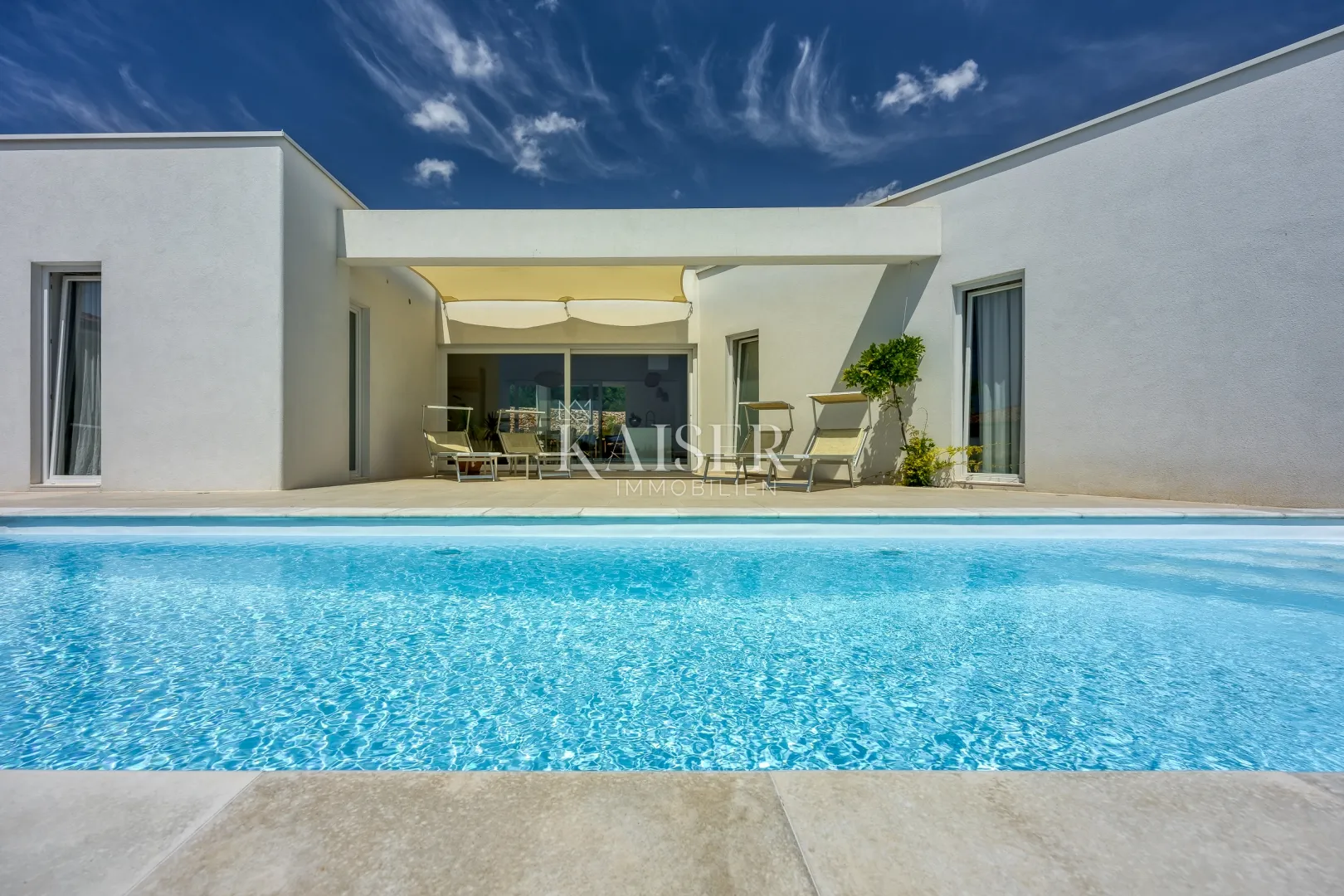 otok krk, okolica krka - predivna vila s pogledom na more, 110 m2 - slika 4